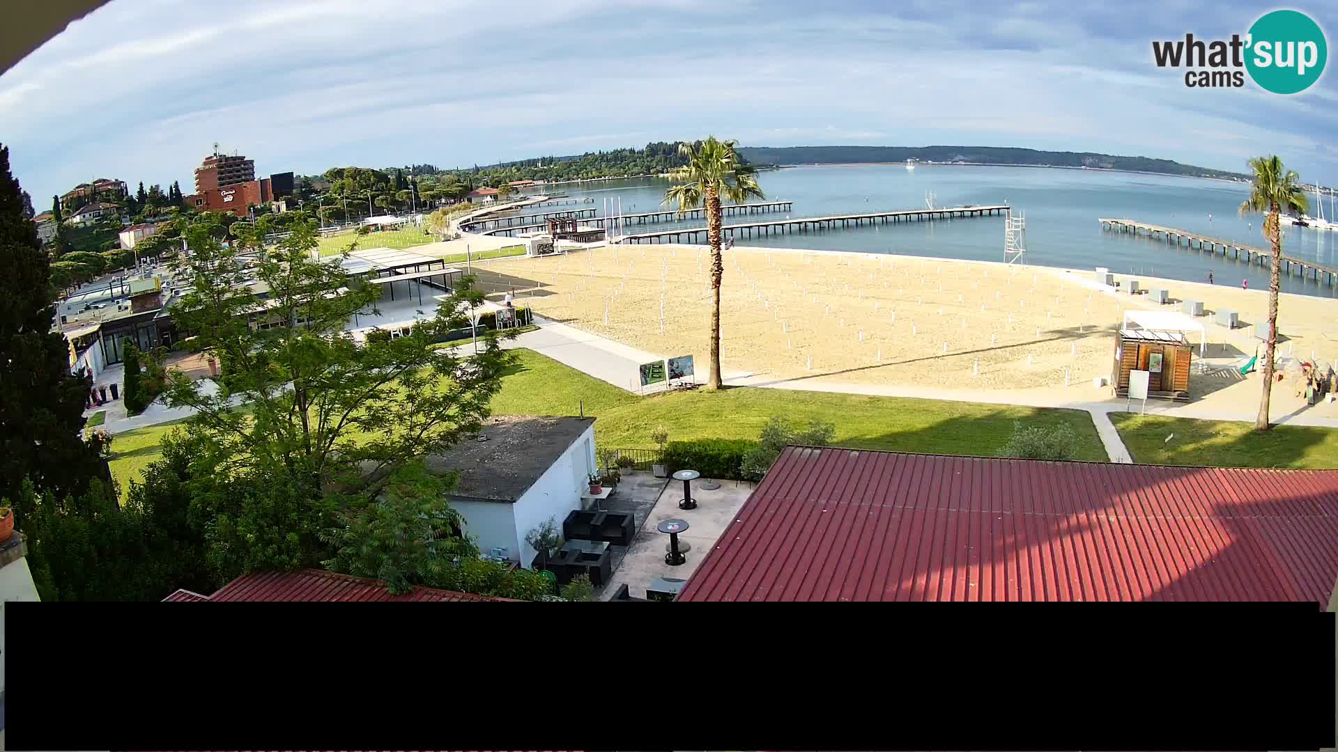 Webcam Live Plage à Portorož