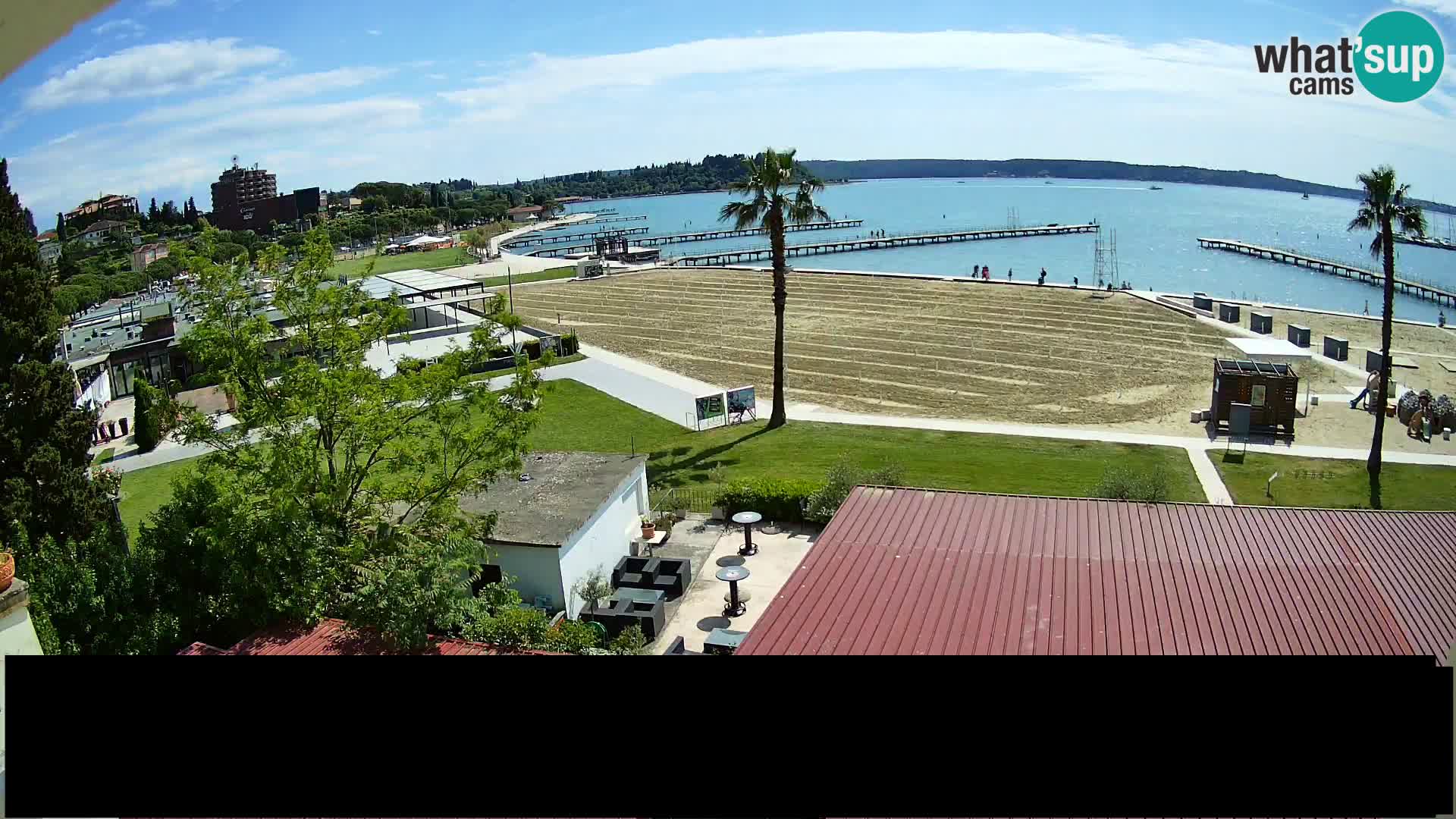 Livecam Portorož beach