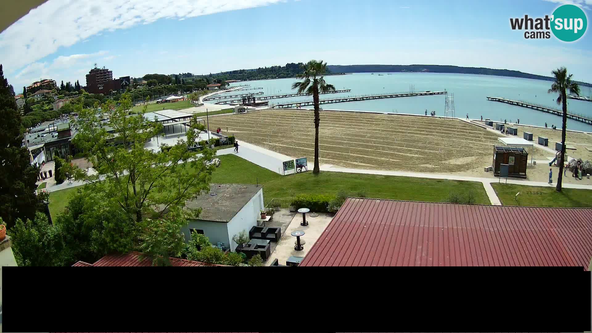 Webcam Live Plage à Portorož