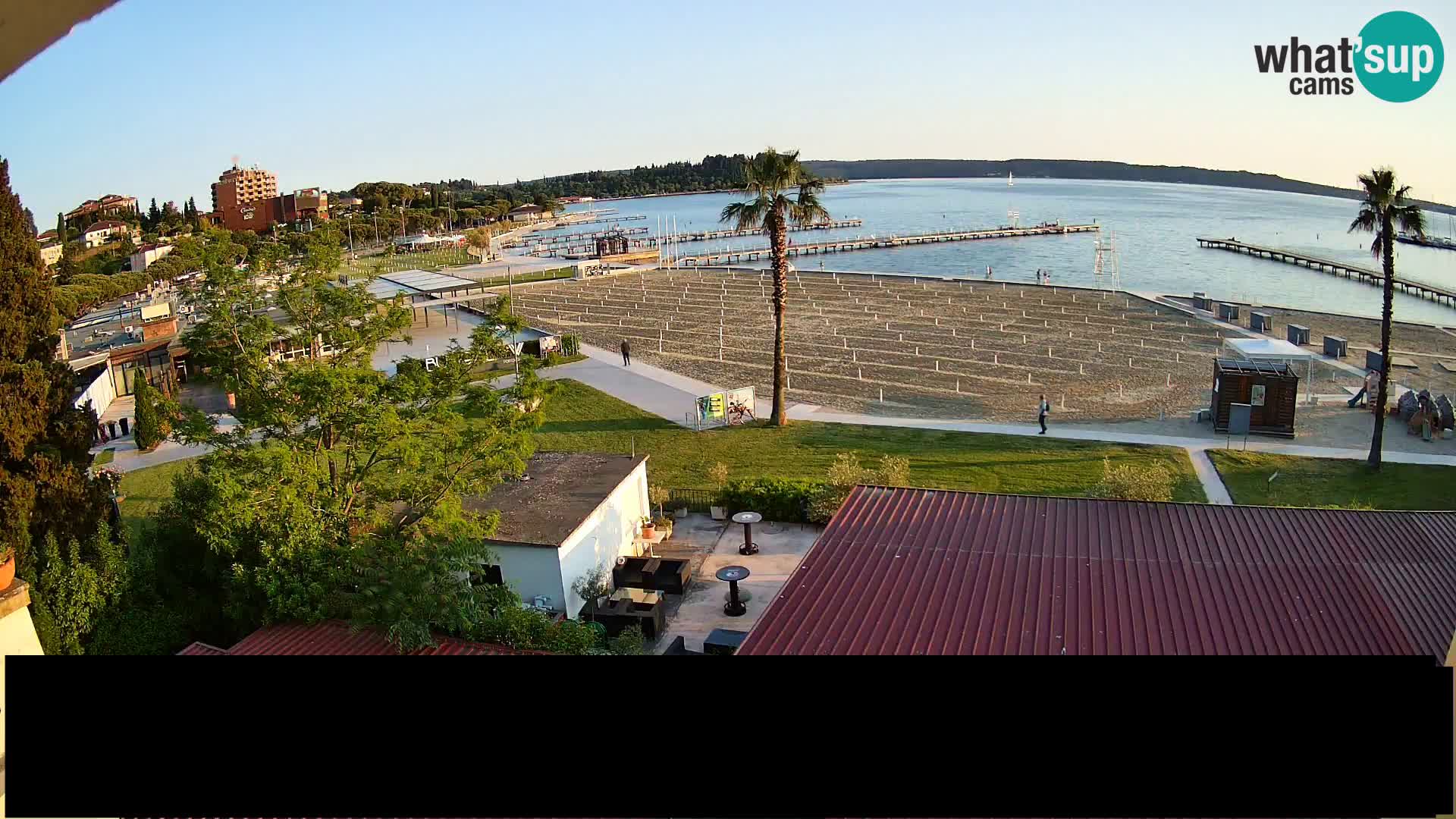 Webcam live Beach in Portorož