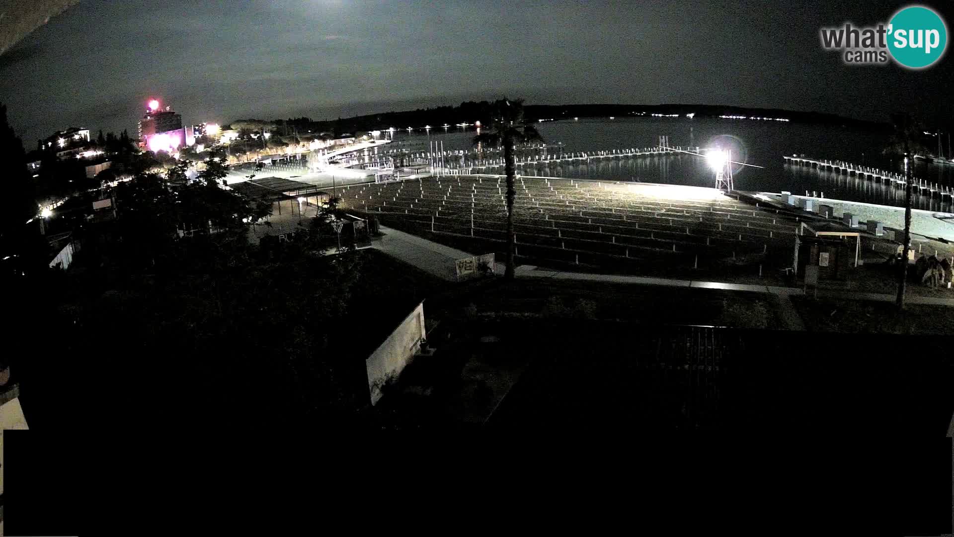 Webcam Live Spiaggia di Portorose