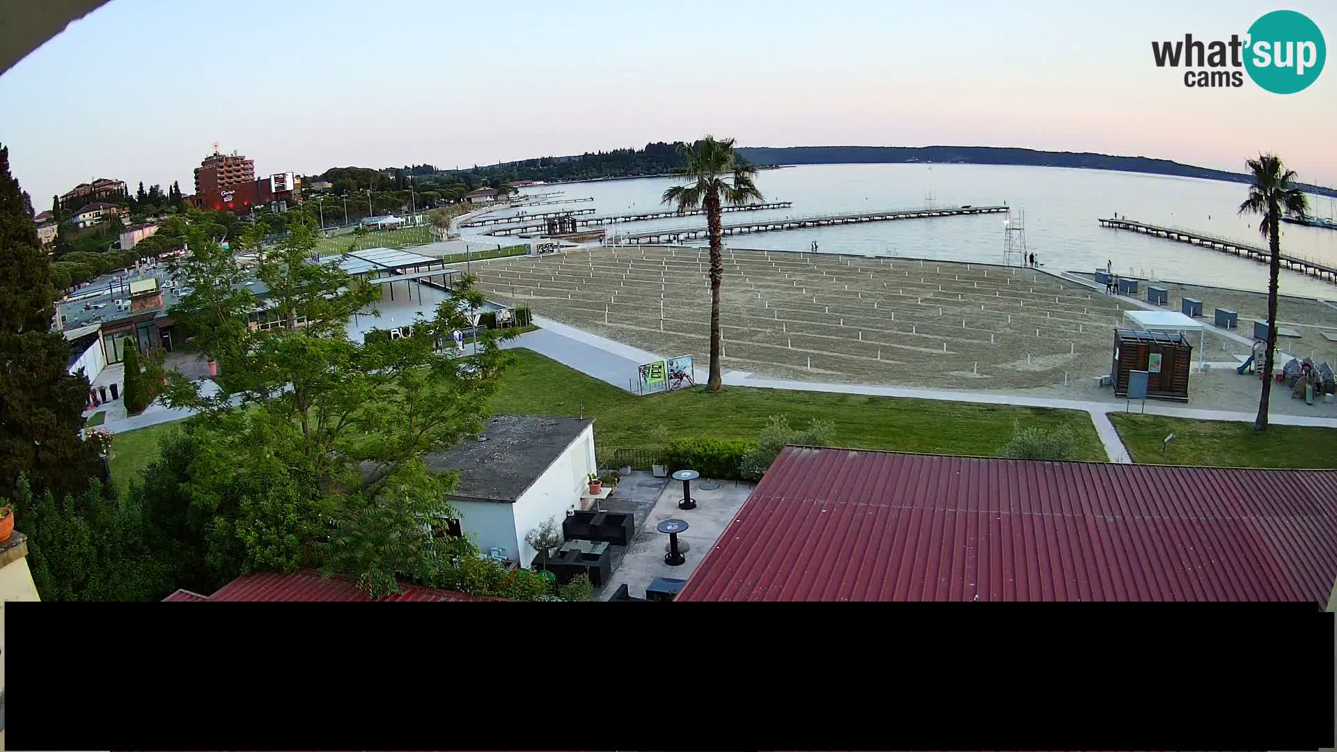Livecam Portorož beach