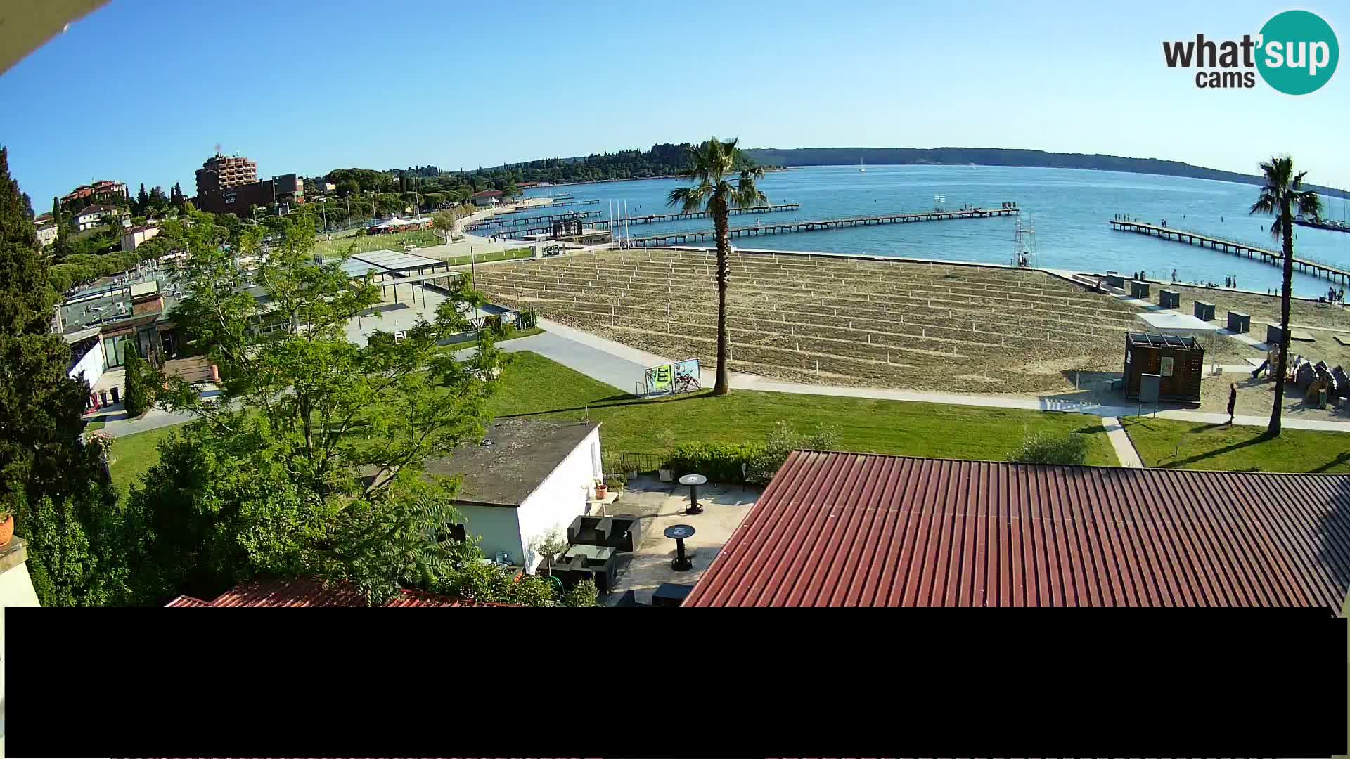 Web Kamera Plaža u Portorožu