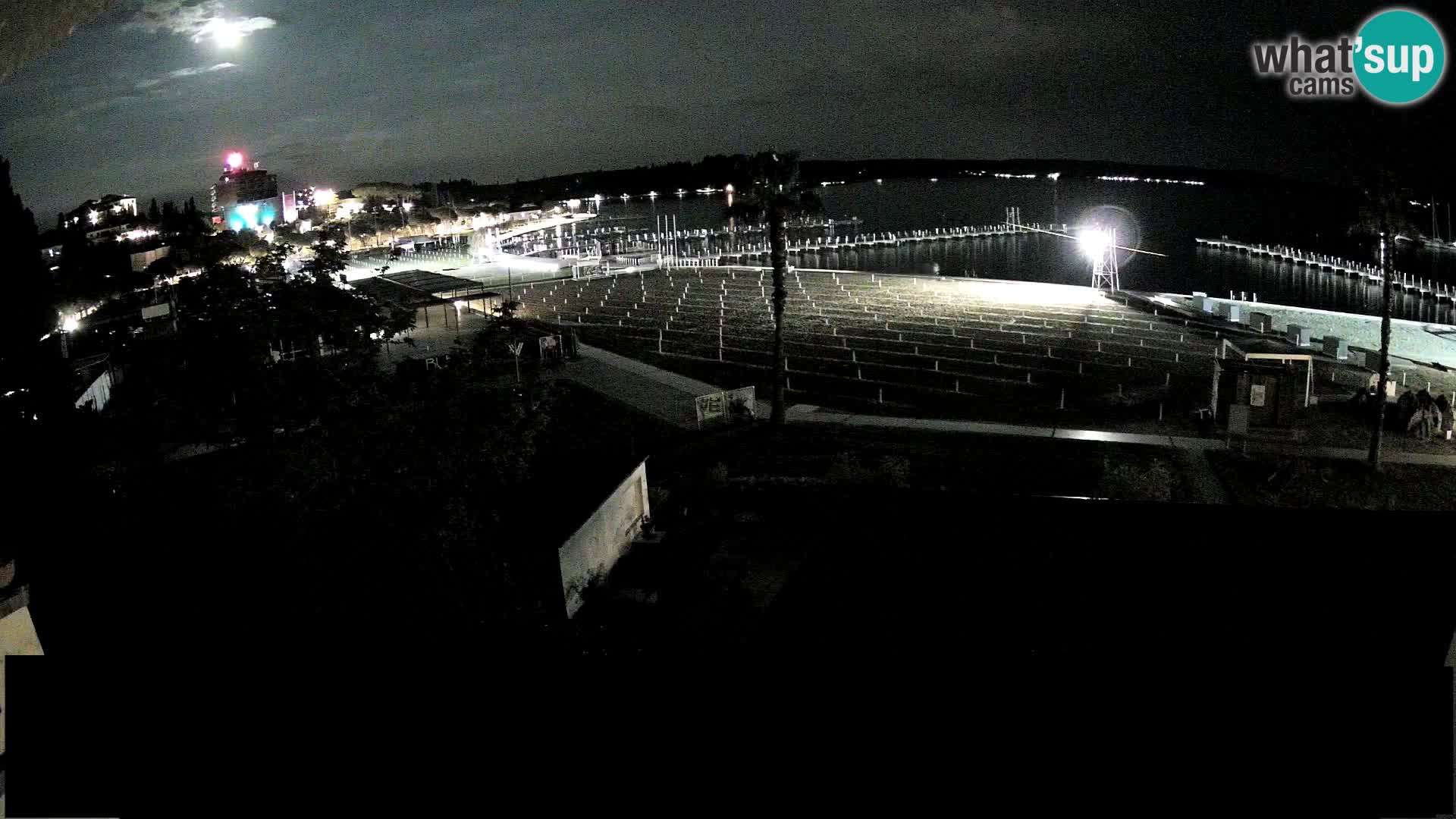 Webcam Live Strand in Portorož