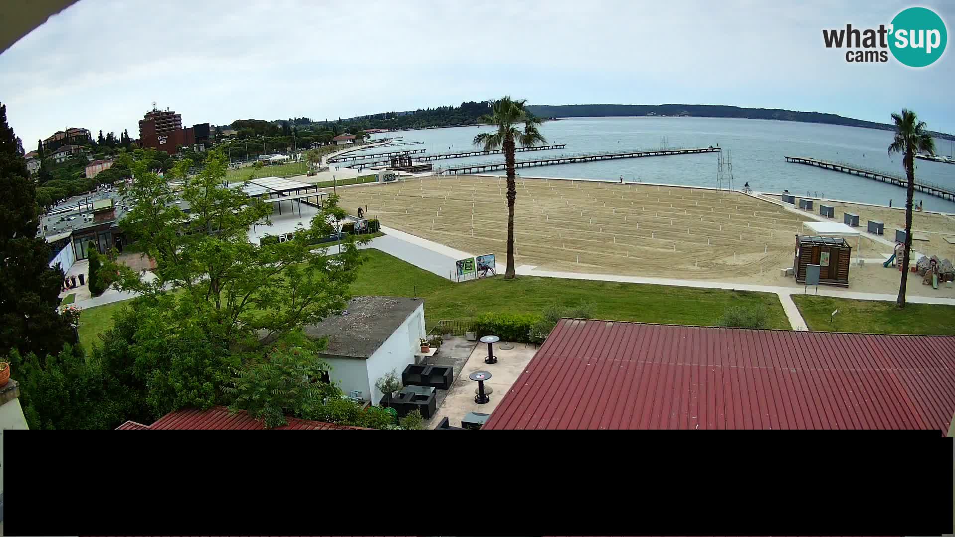 Webcam live Beach in Portorož