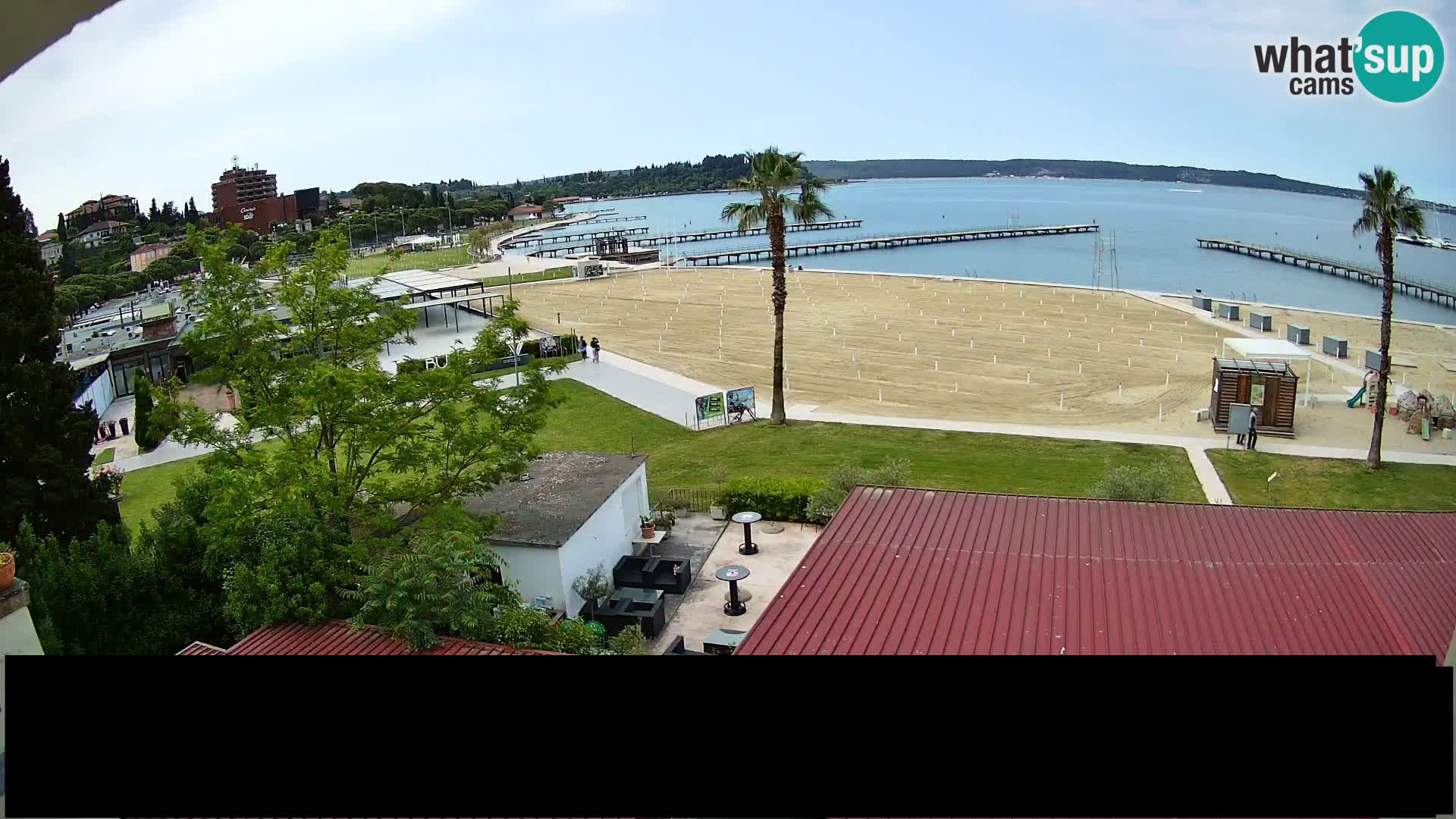 Livecam Portorož beach