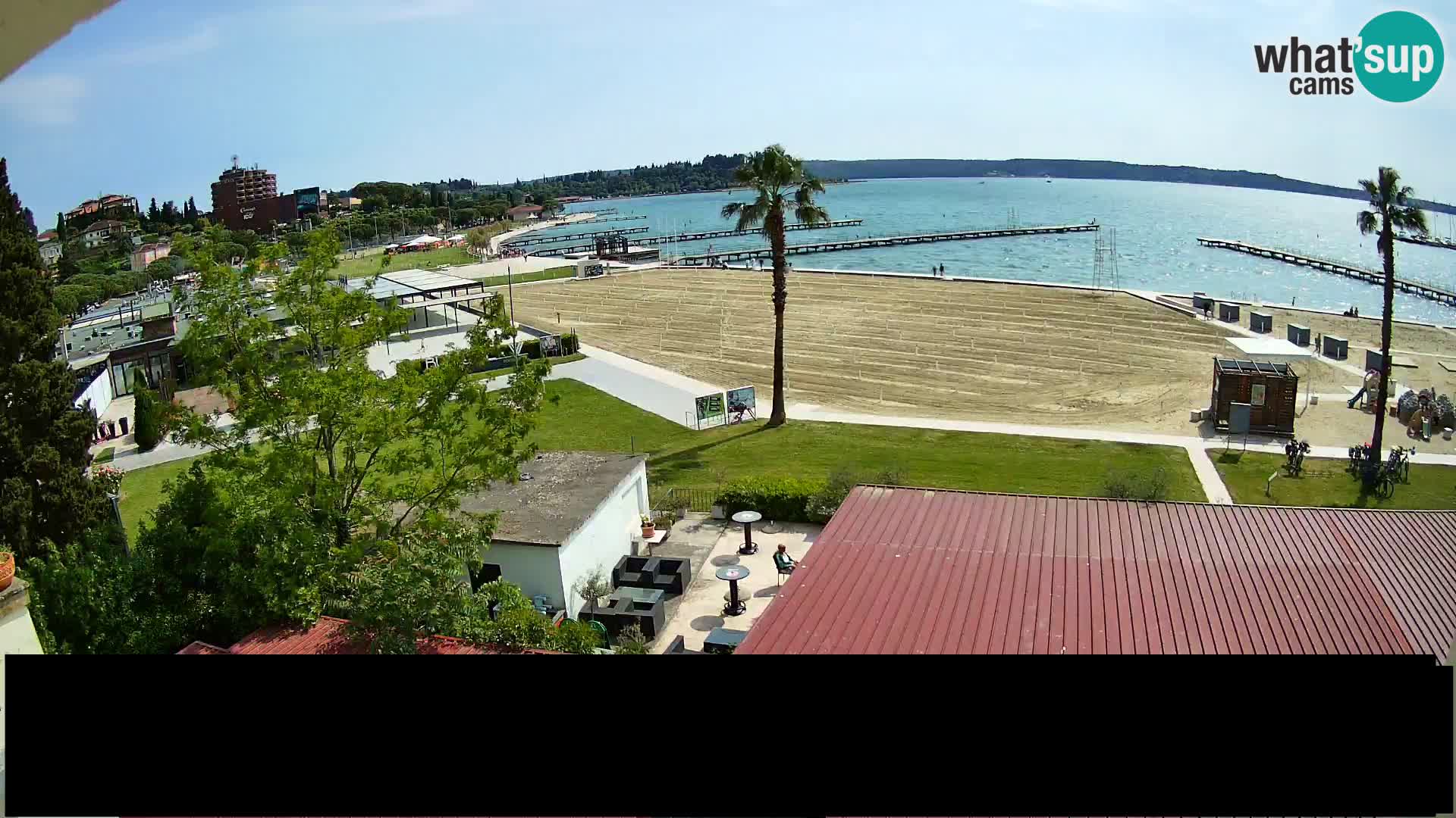 Webcam live Beach in Portorož