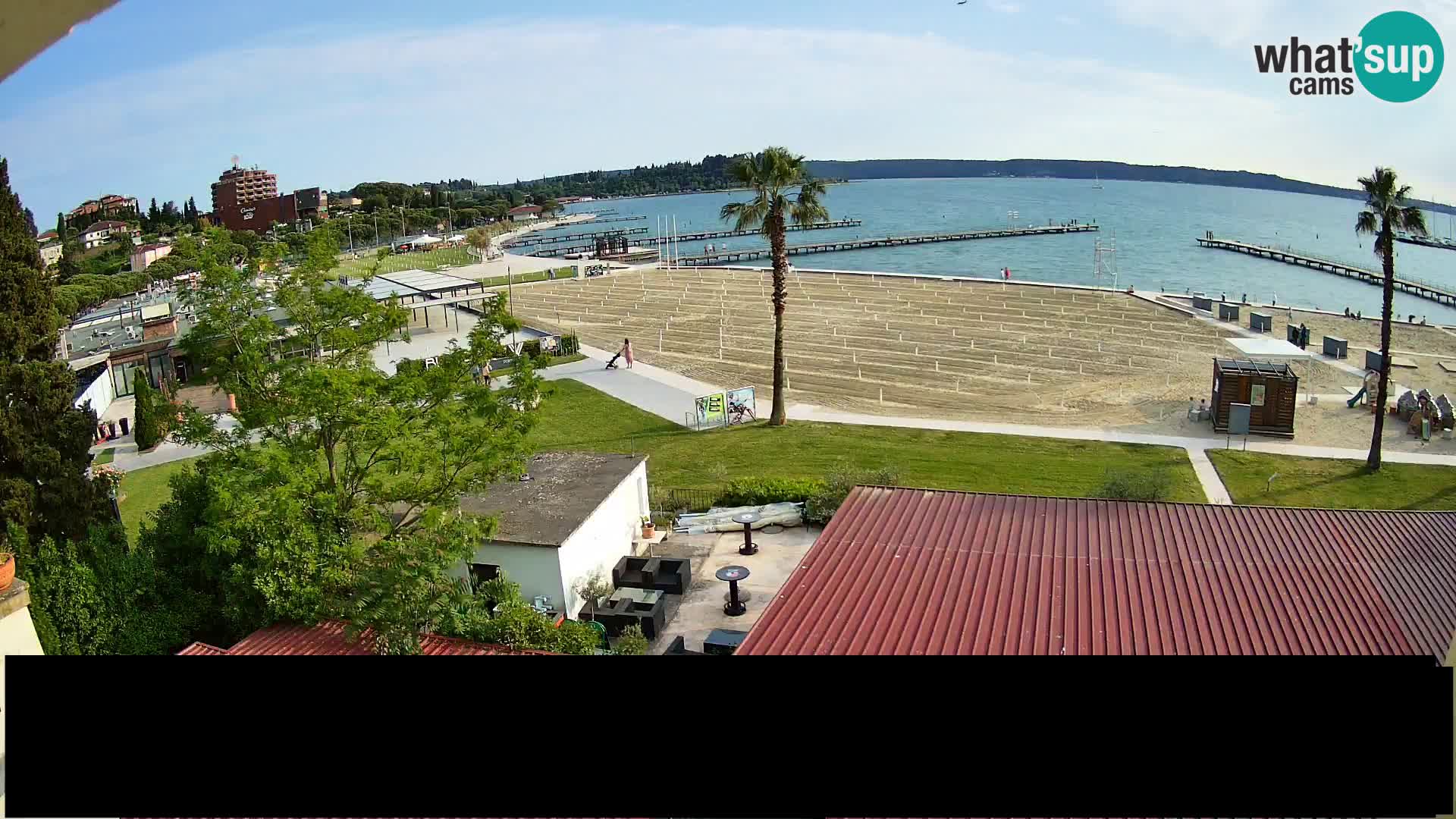Webcam spiaggia Portorose – Caffe Karamela