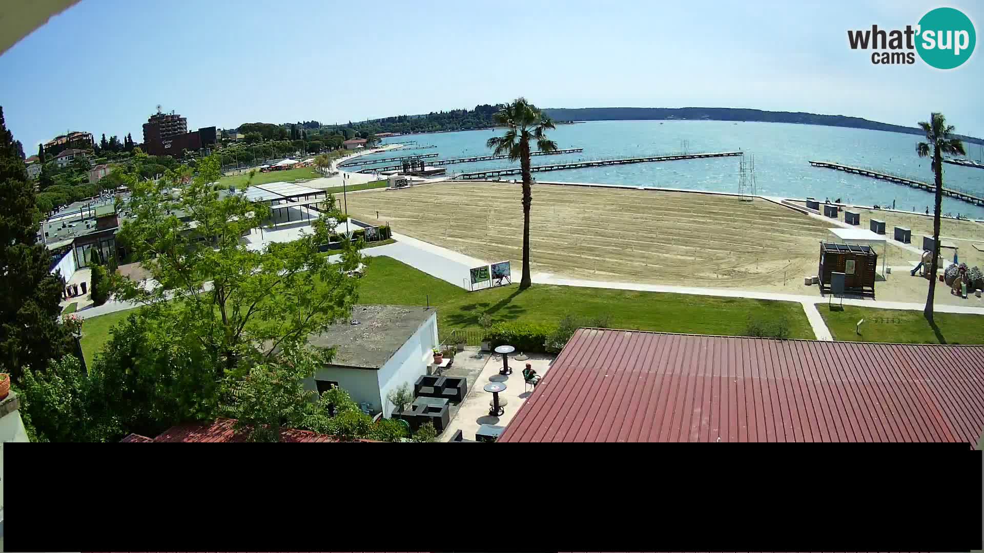 Livecam Portorož beach