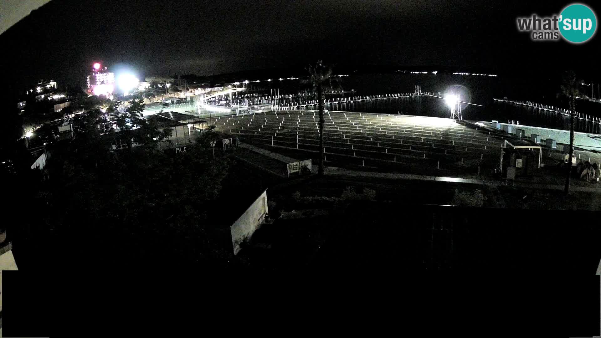 Spiaggia di Portorose live webcam