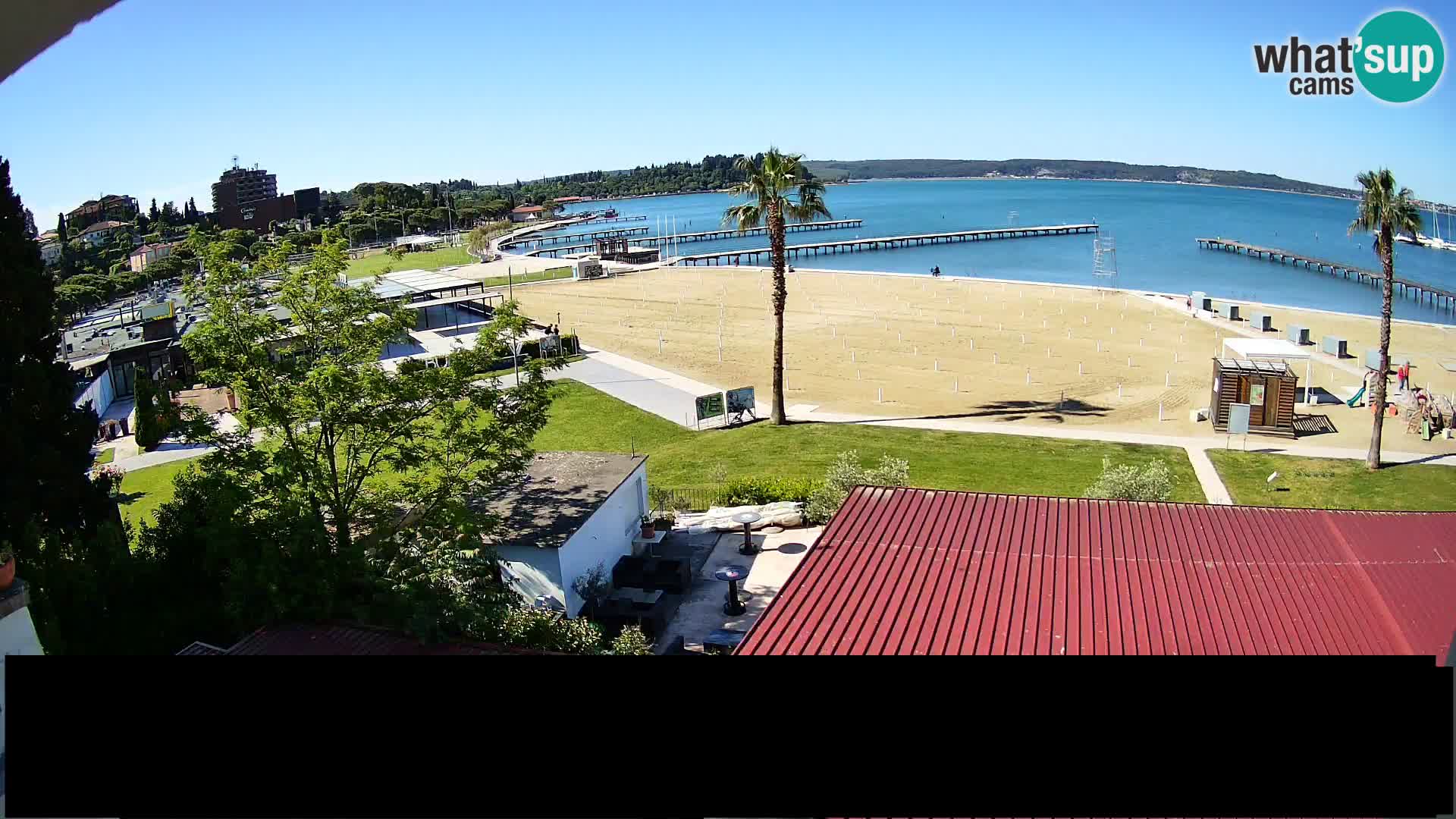 Webcam Live Spiaggia di Portorose