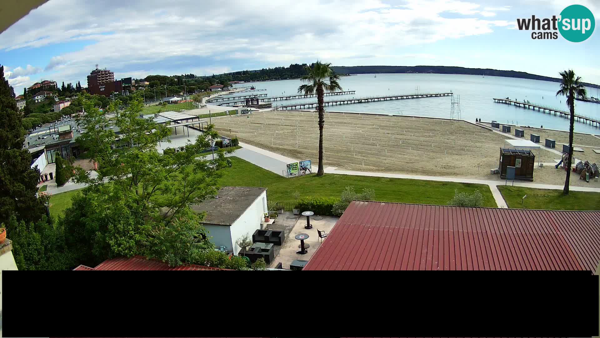 Livecam Portorož beach