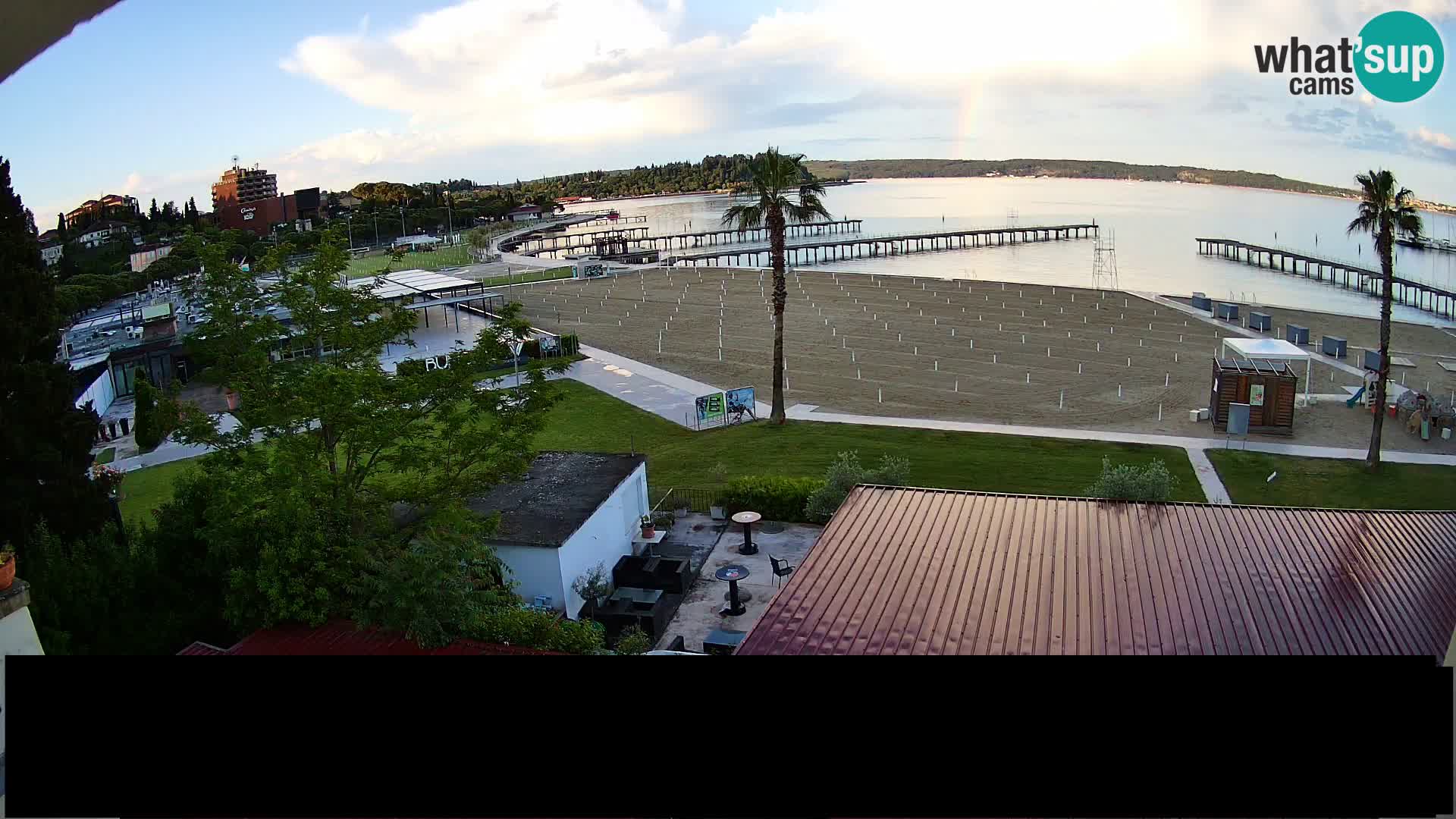 Webcam live Beach in Portorož
