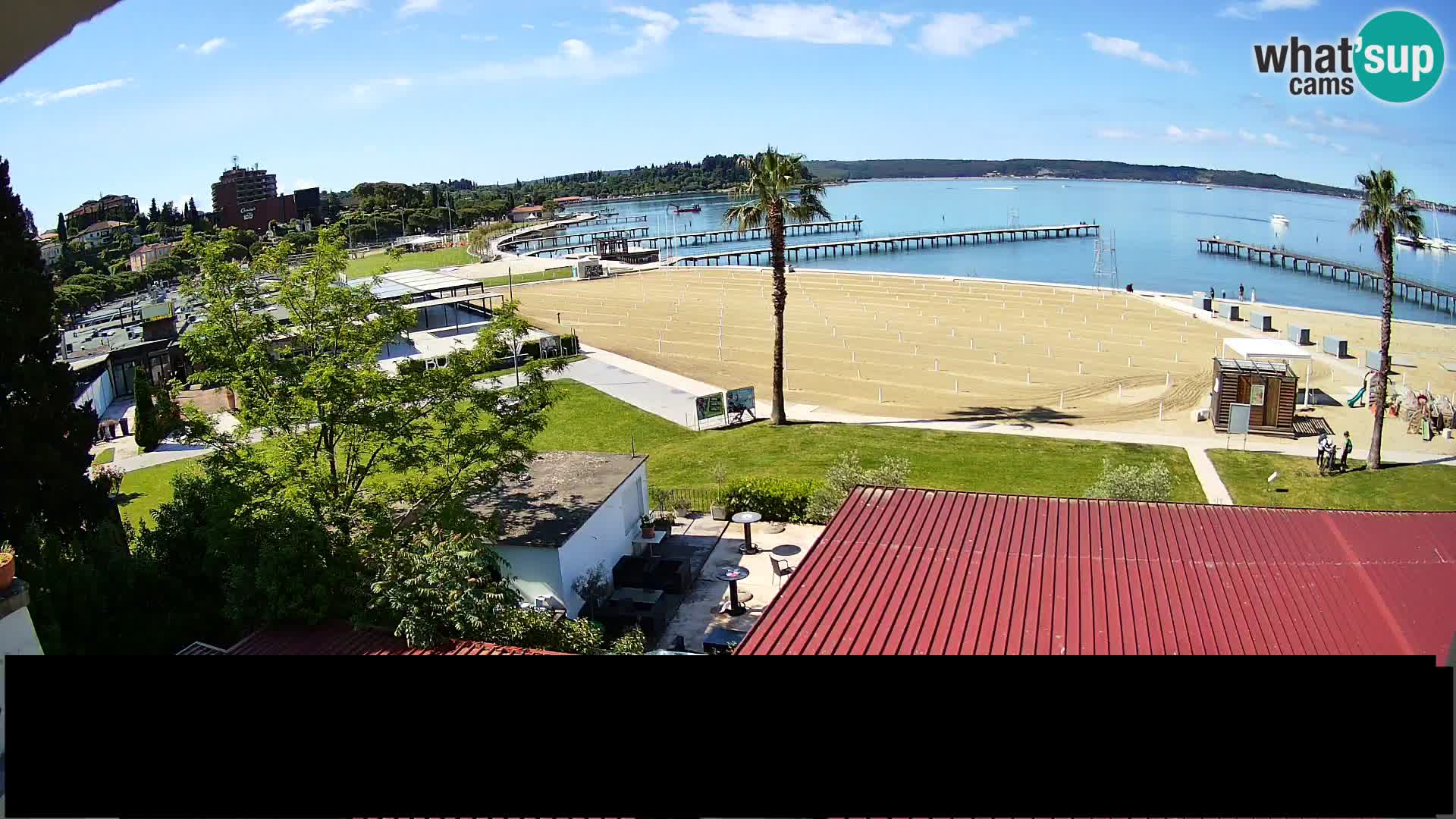 Web Kamera Plaža u Portorožu