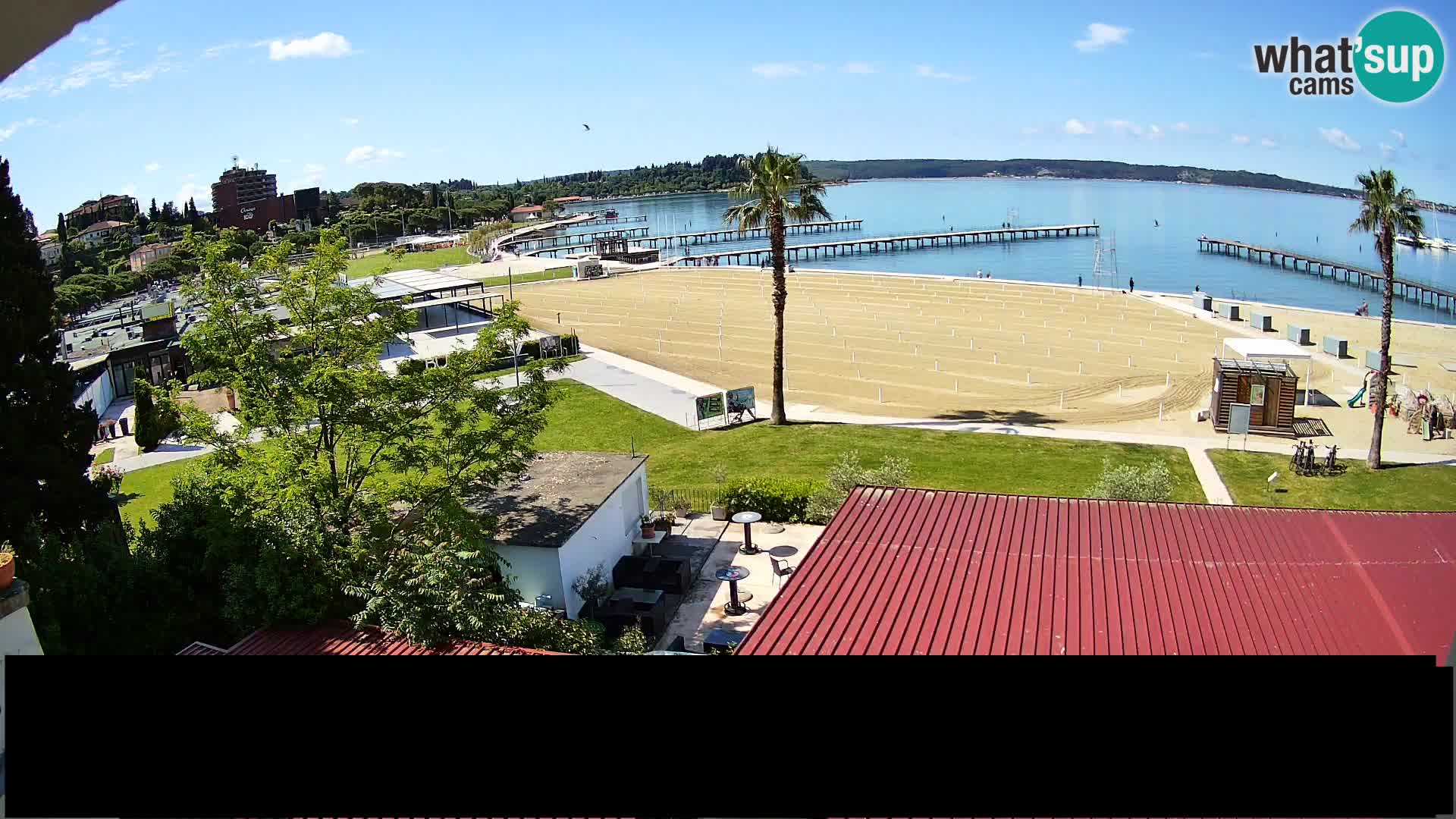 Livecam Portorož beach