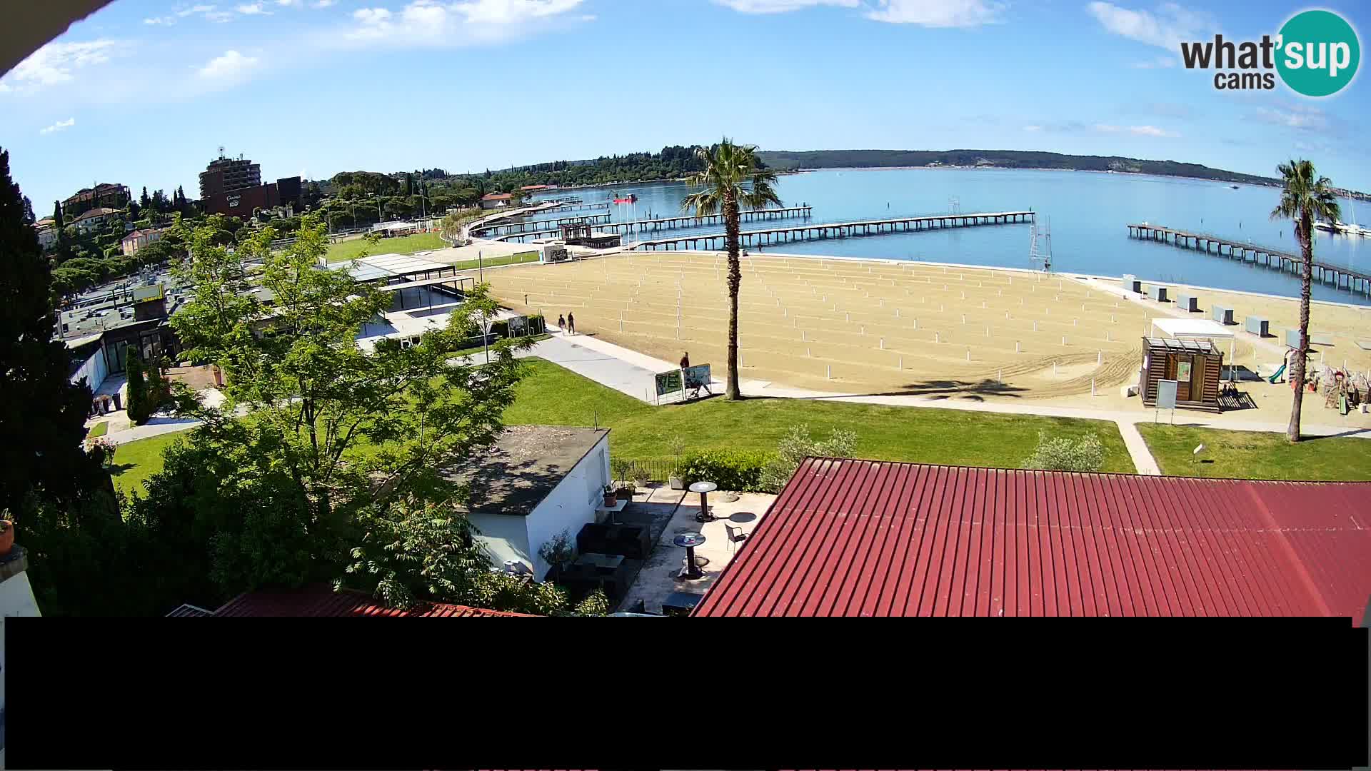 Livecam Portorož beach