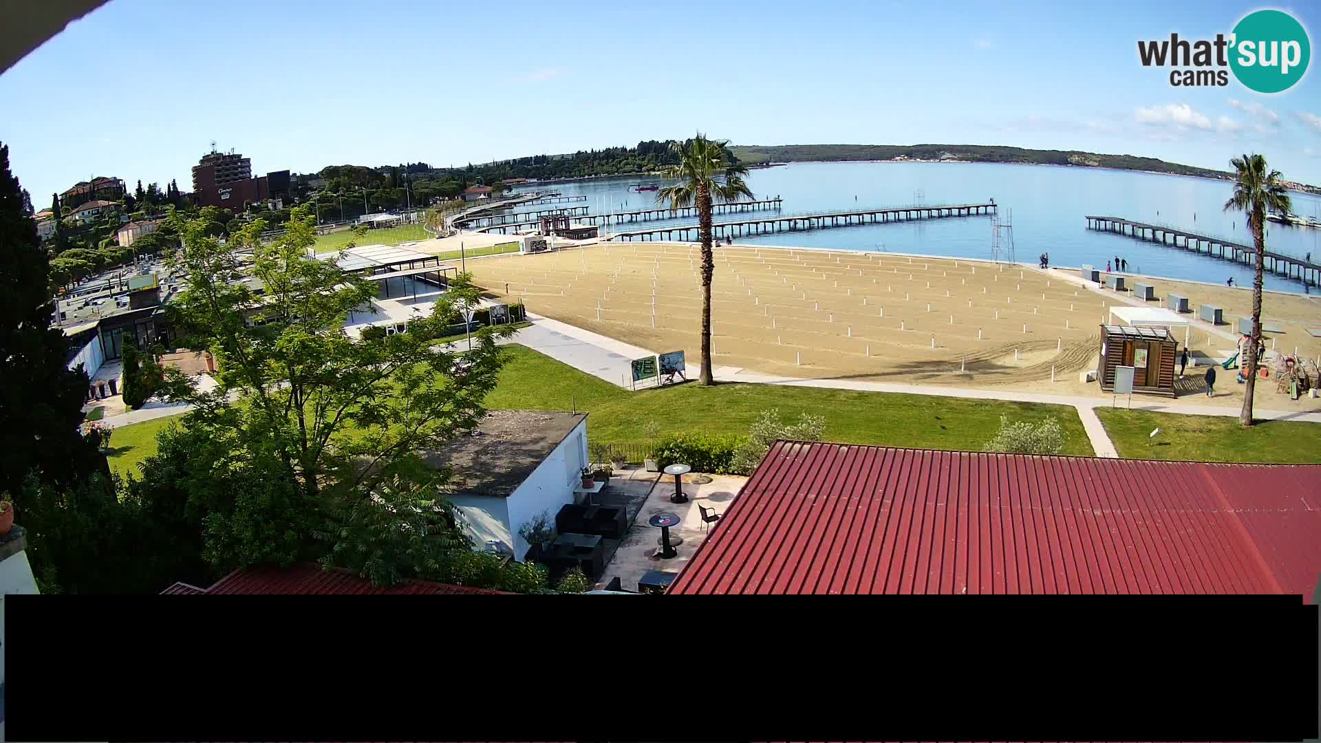 Web Kamera Plaža u Portorožu