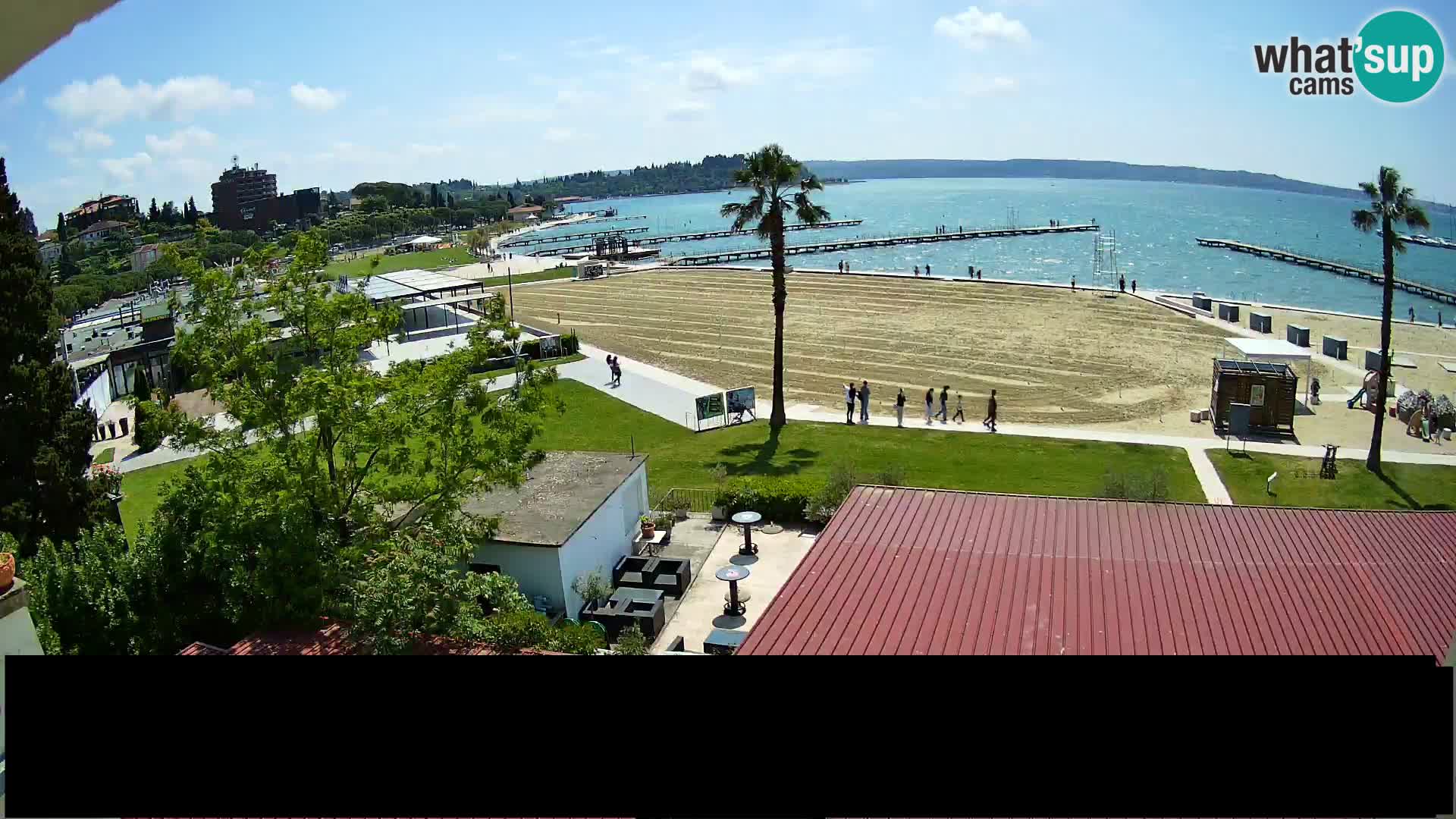 Spletna kamera Plaža Portorož