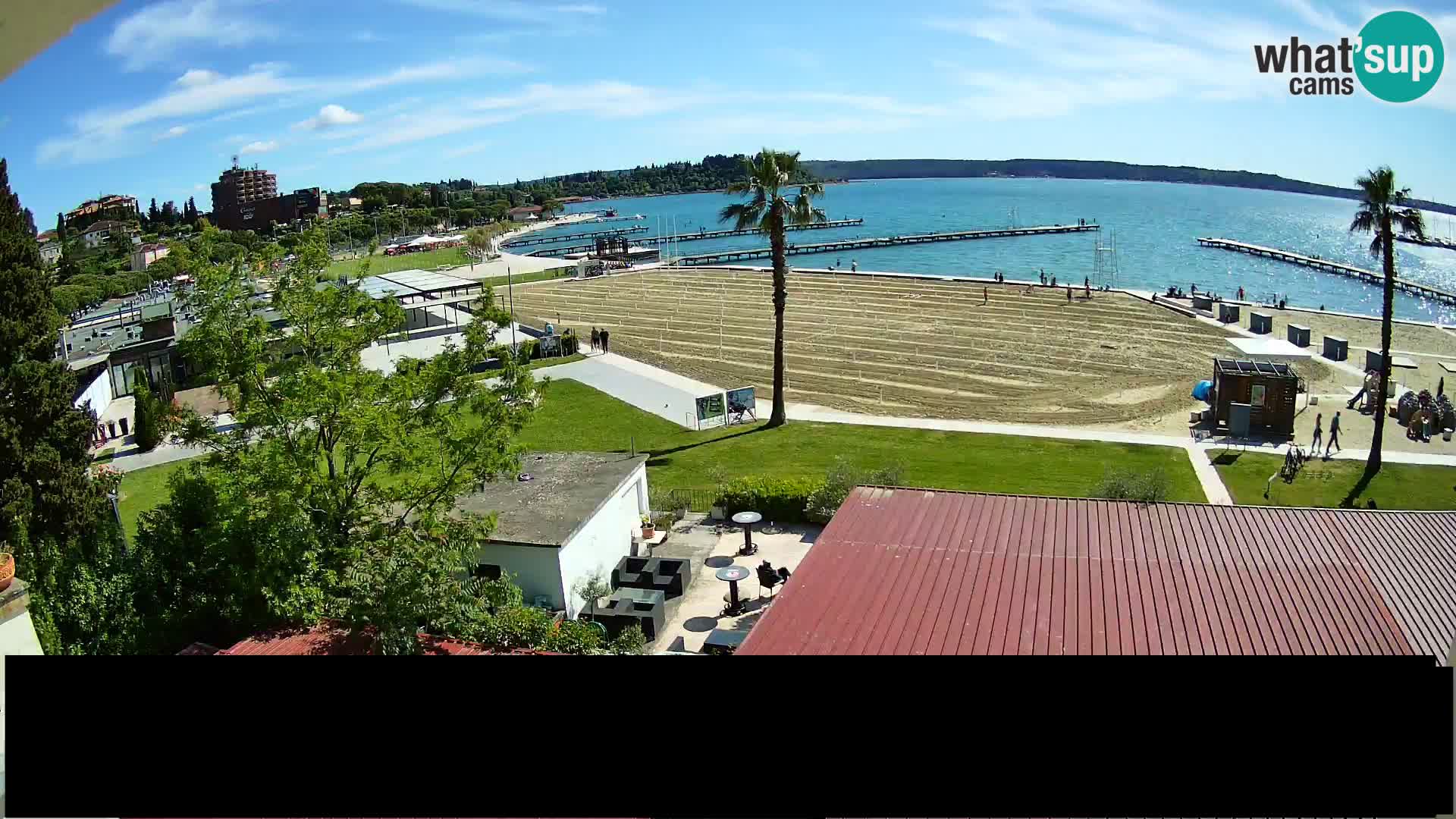 Web Kamera Plaža u Portorožu