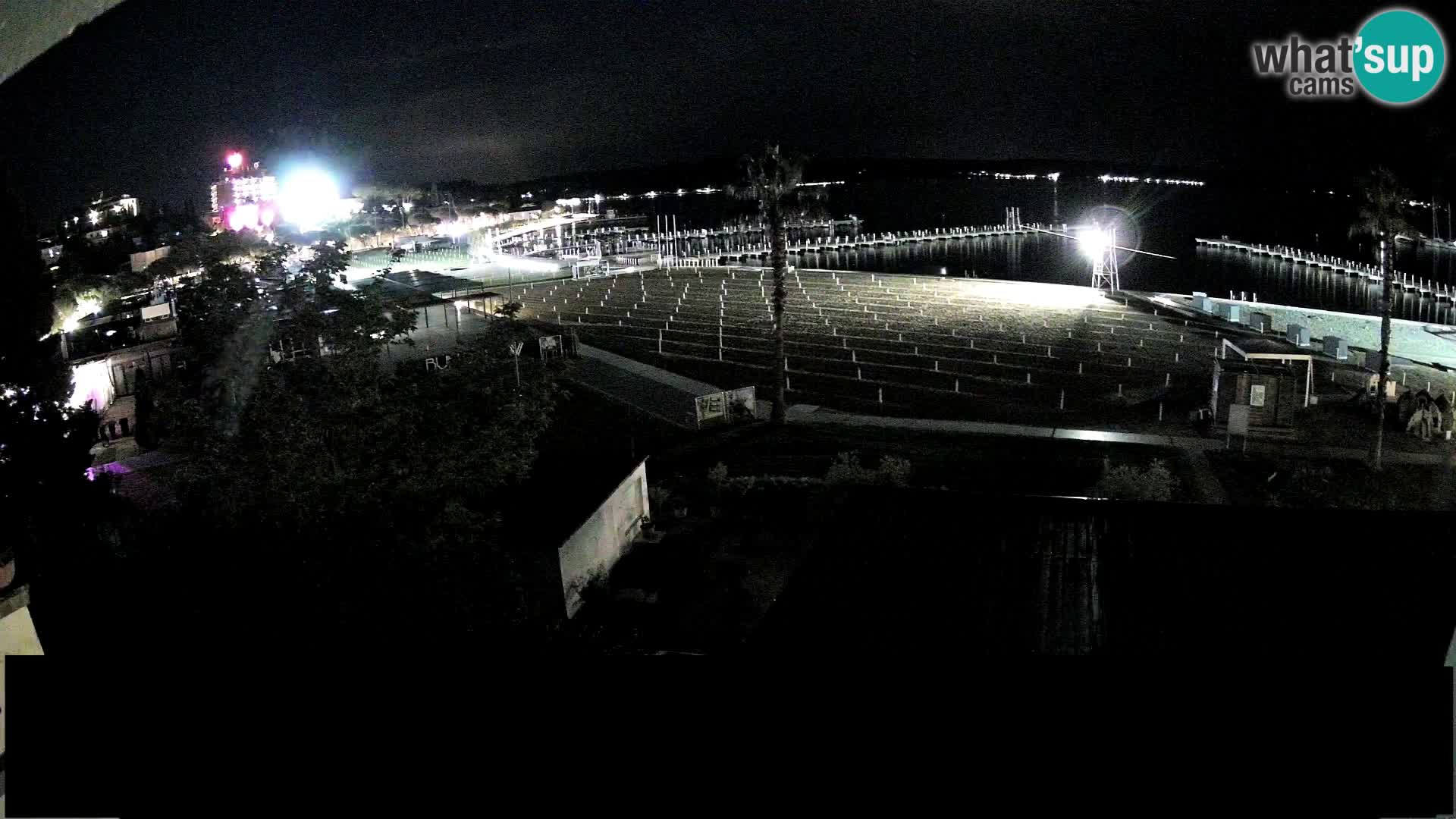 Playa Portorož camera en vivo