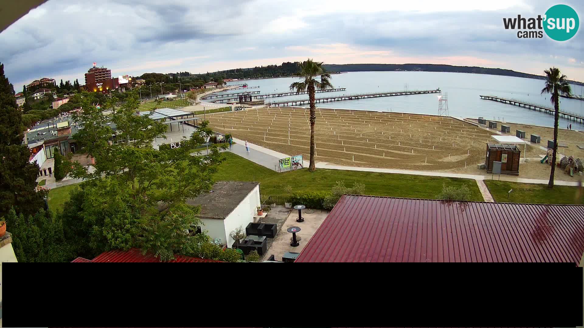 Spletna kamera Plaža Portorož