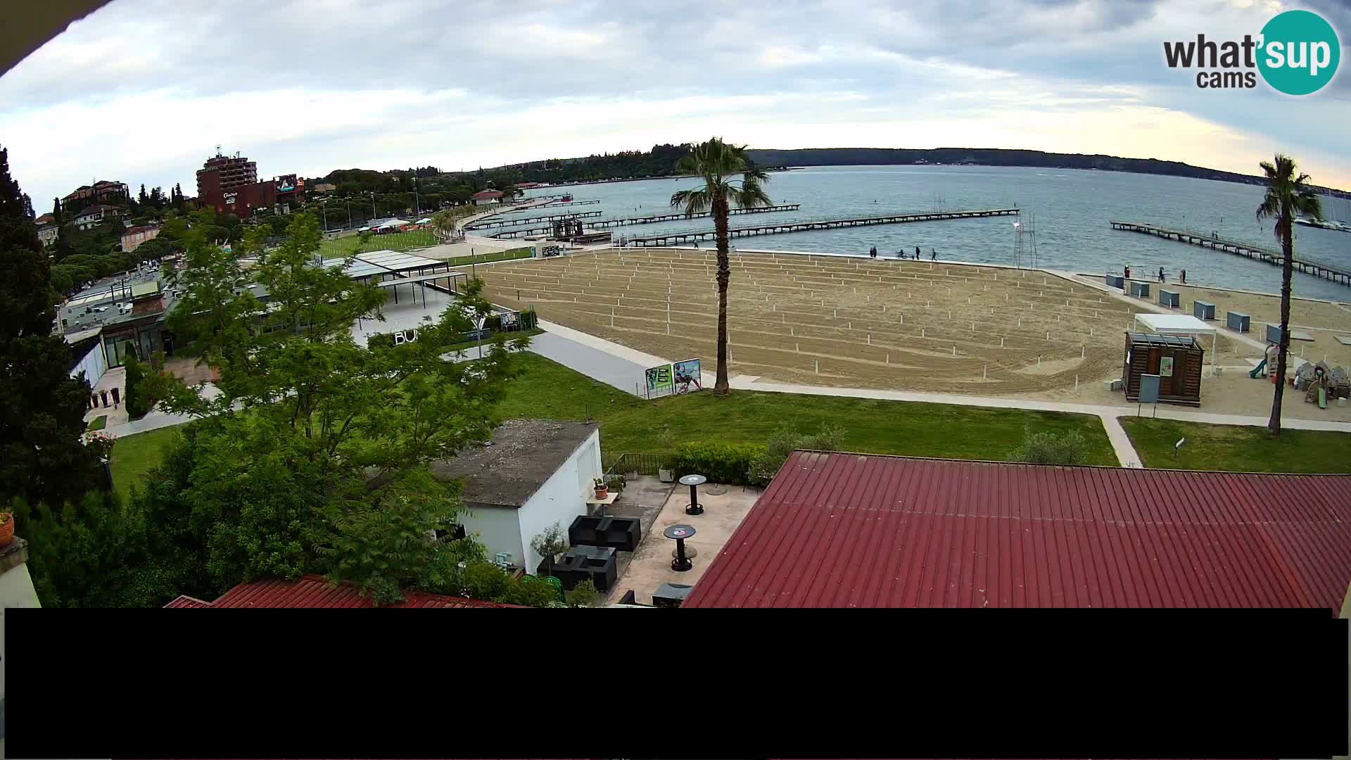 Livecam Portorož beach