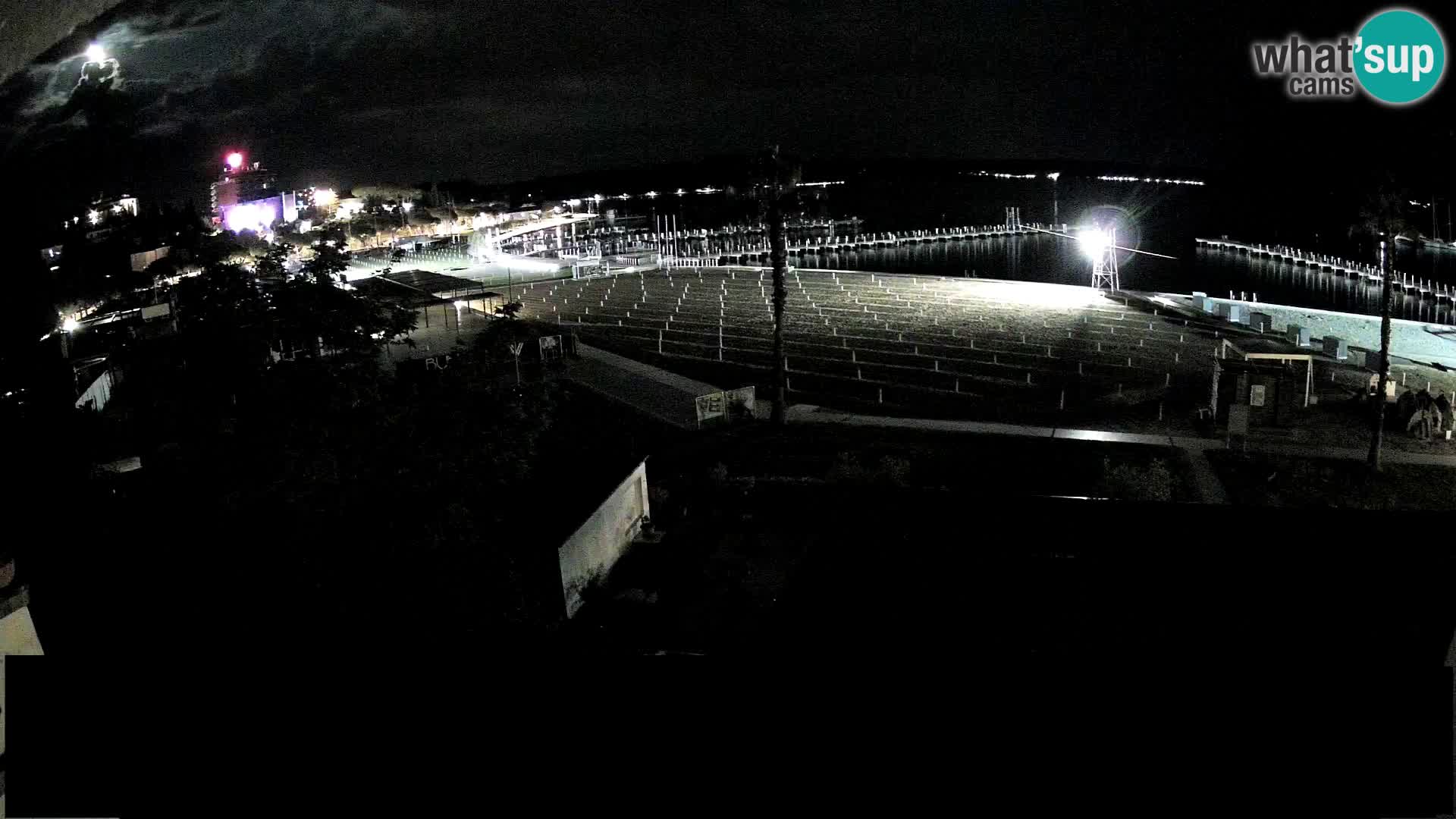 Webcam Live Playa de Portorož