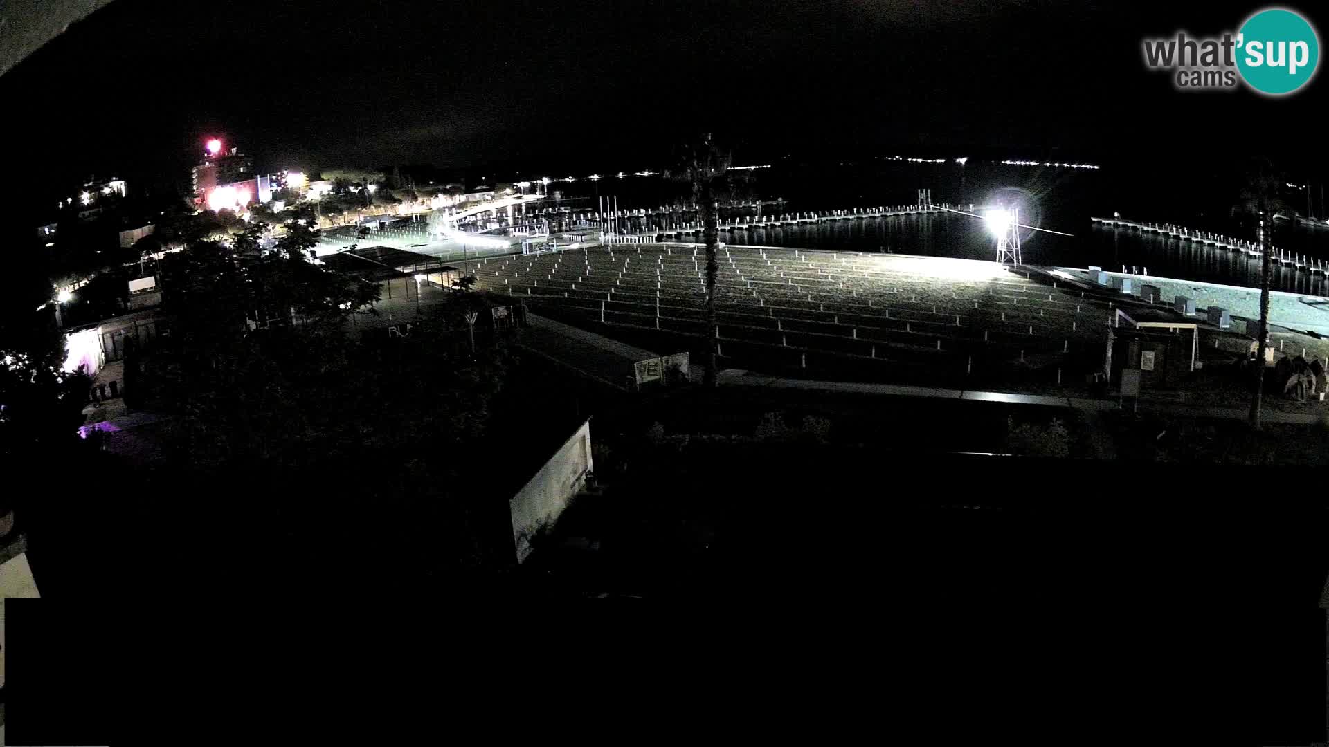 Spiaggia di Portorose live webcam
