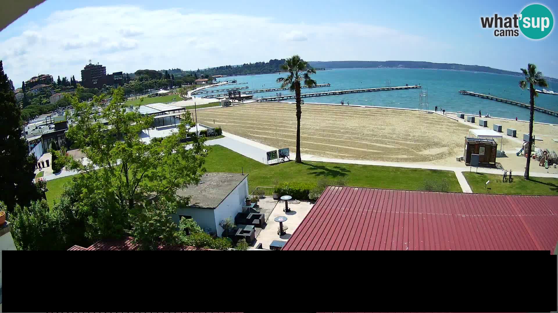 Livecam Portorož beach