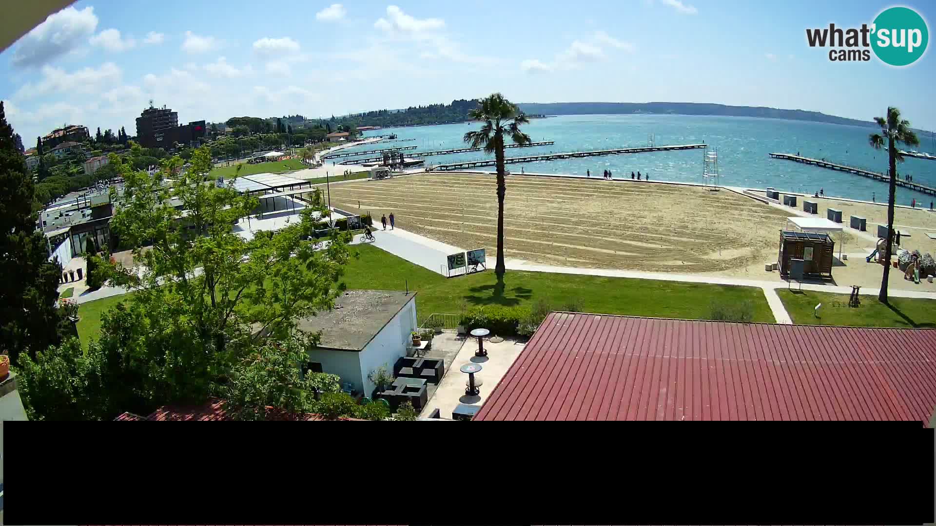Playa Portorož camera en vivo