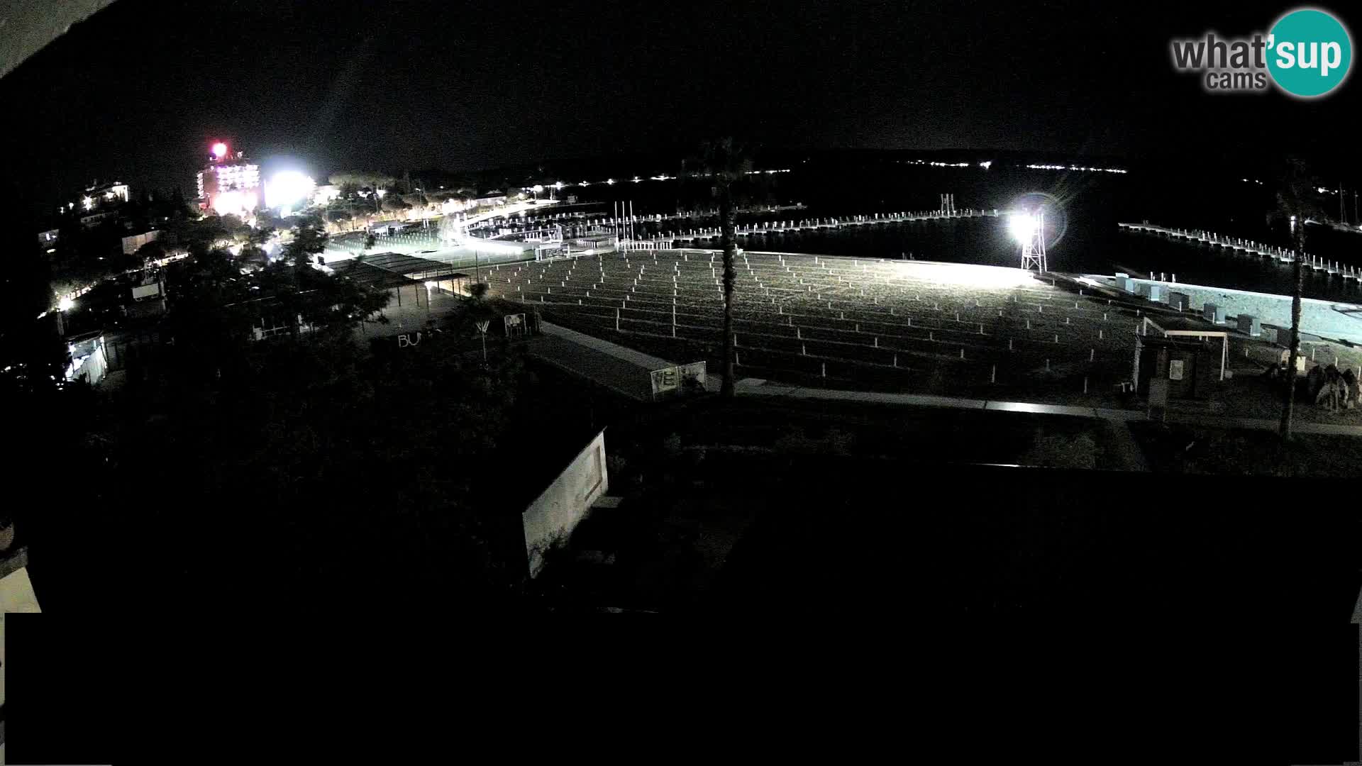 Webcam live Plage Portorož – Caffe Karamela