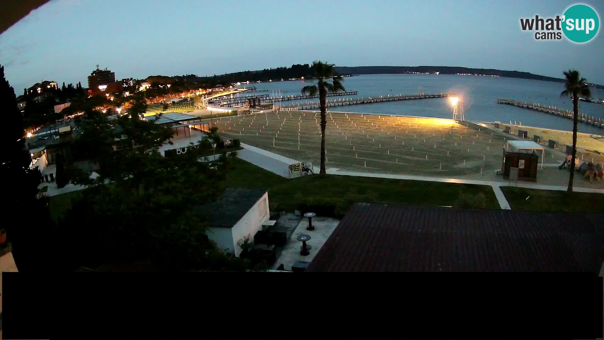 Plaža Portorož web kamera