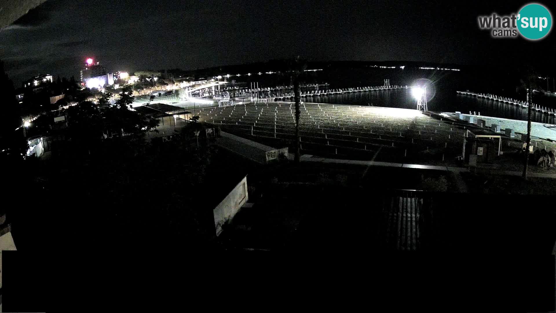 Webcam live Plage Portorož – Caffe Karamela