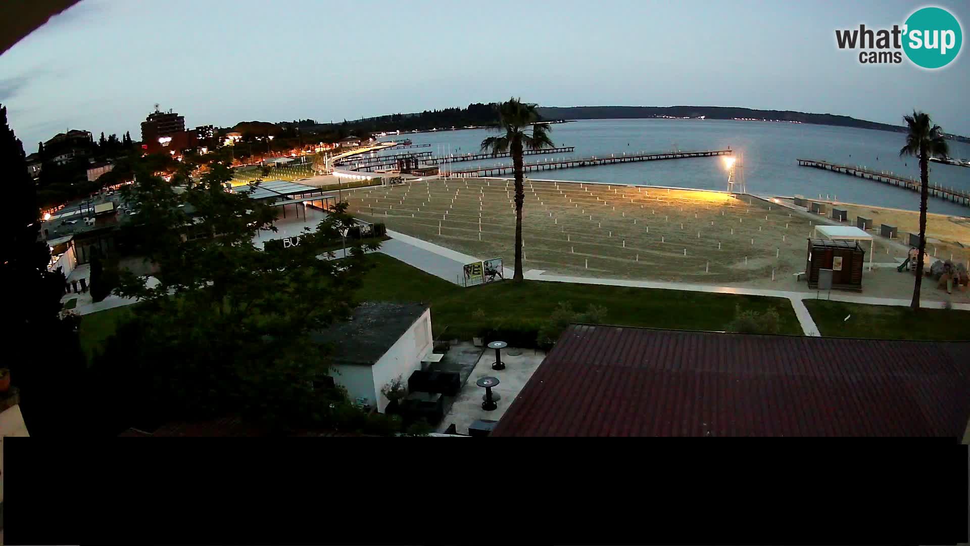 Plaža Portorož web kamera