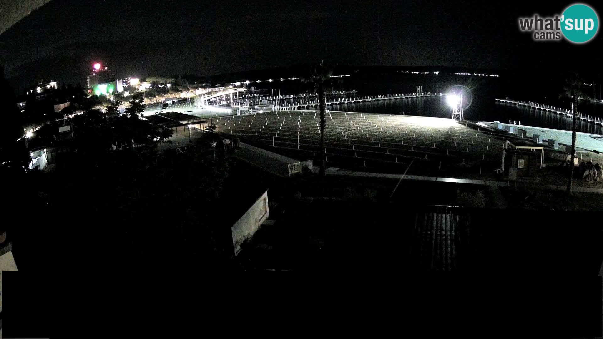 Webcam live Playa Portorož – Caffe Karamela