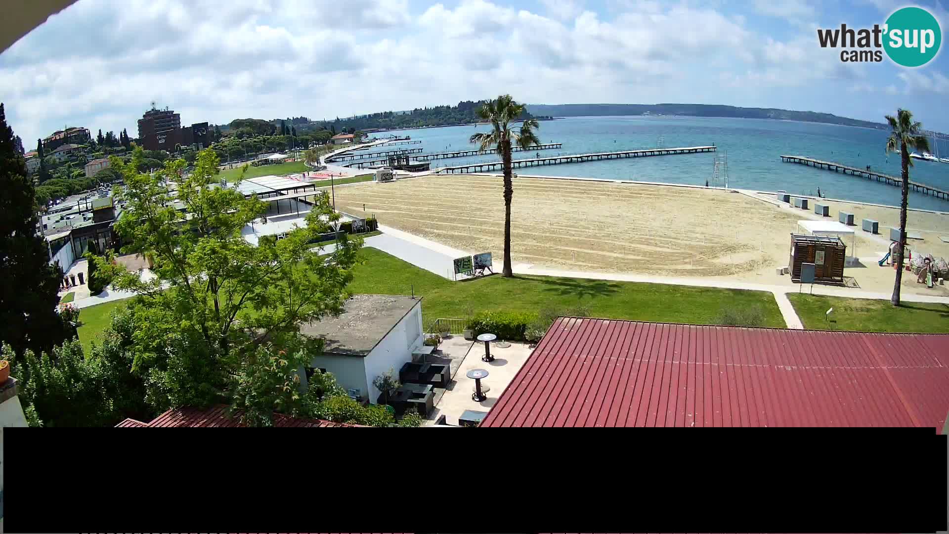 Webcam Live Plage à Portorož