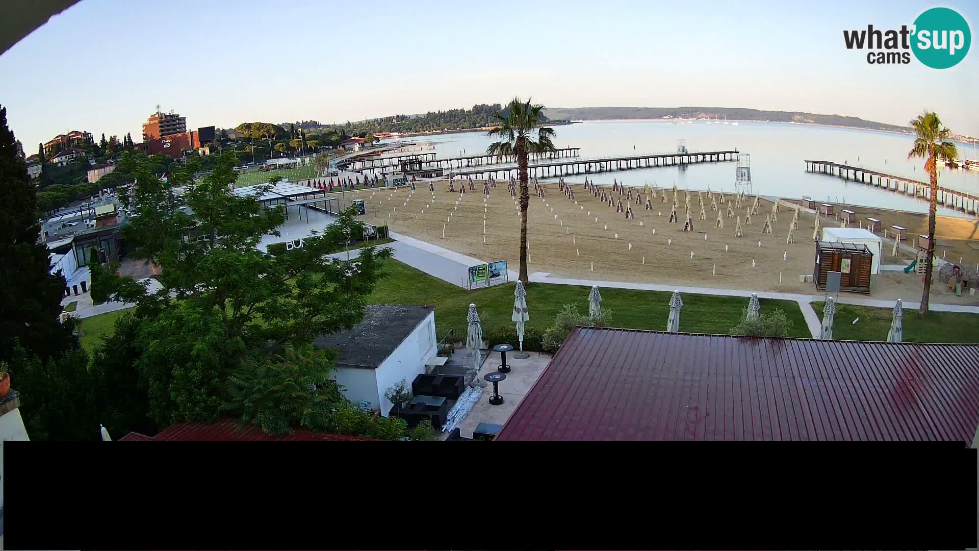 Web Kamera Plaža u Portorožu