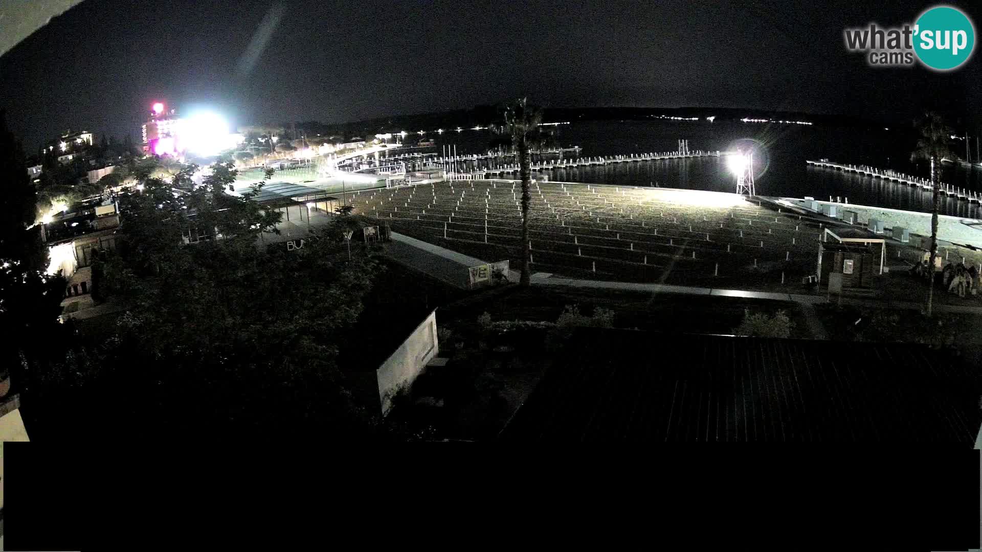 Playa Portorož camera en vivo