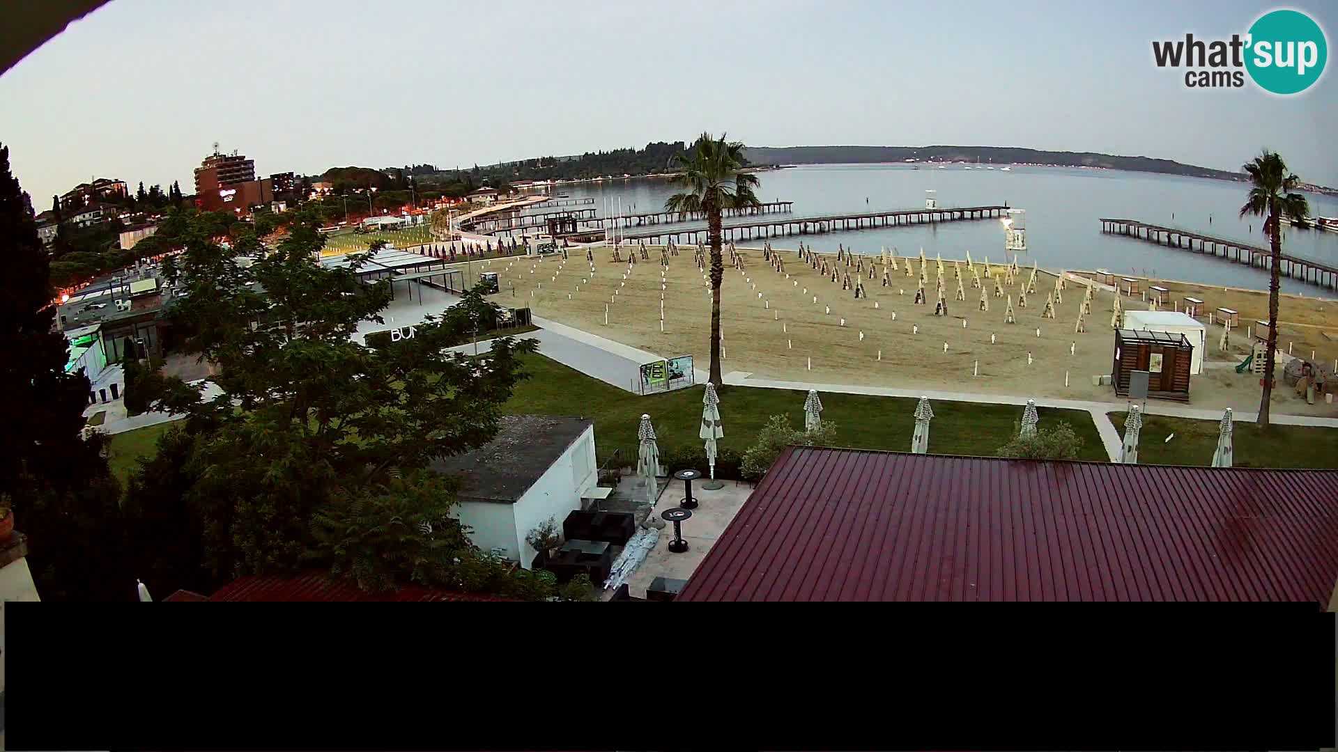 Web kamera Portorož plaža – Kavarna Karamela