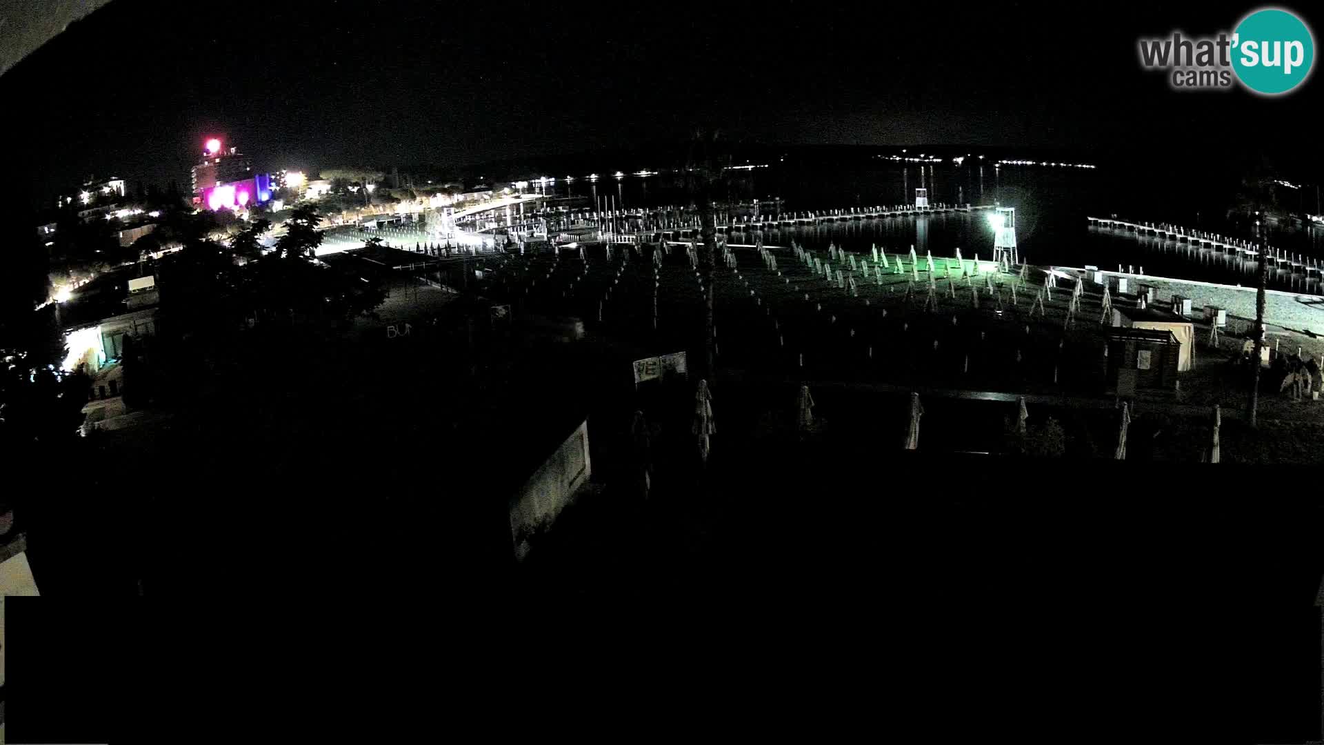 Plage Portorož live cam