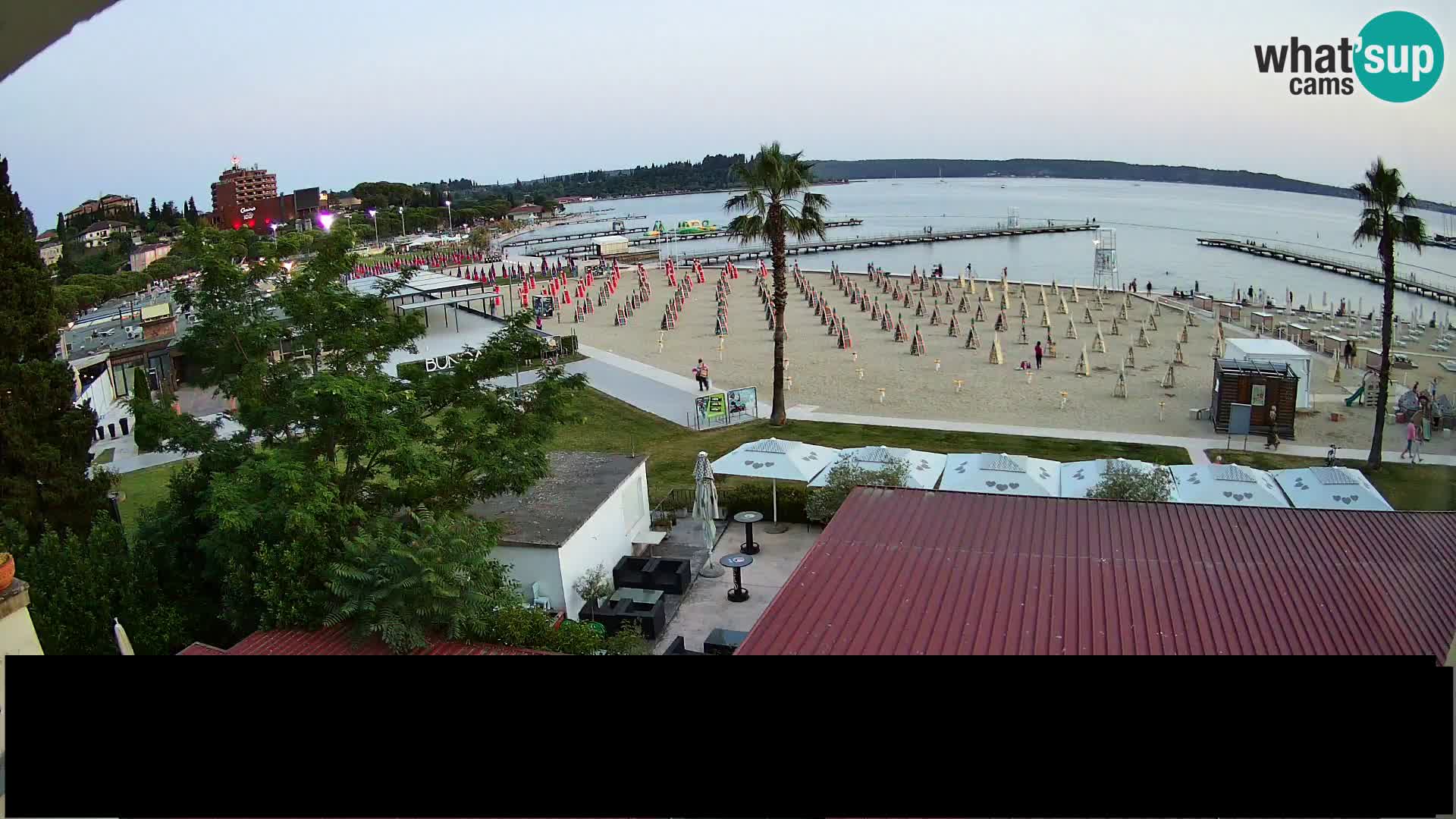 Webcam live Beach in Portorož