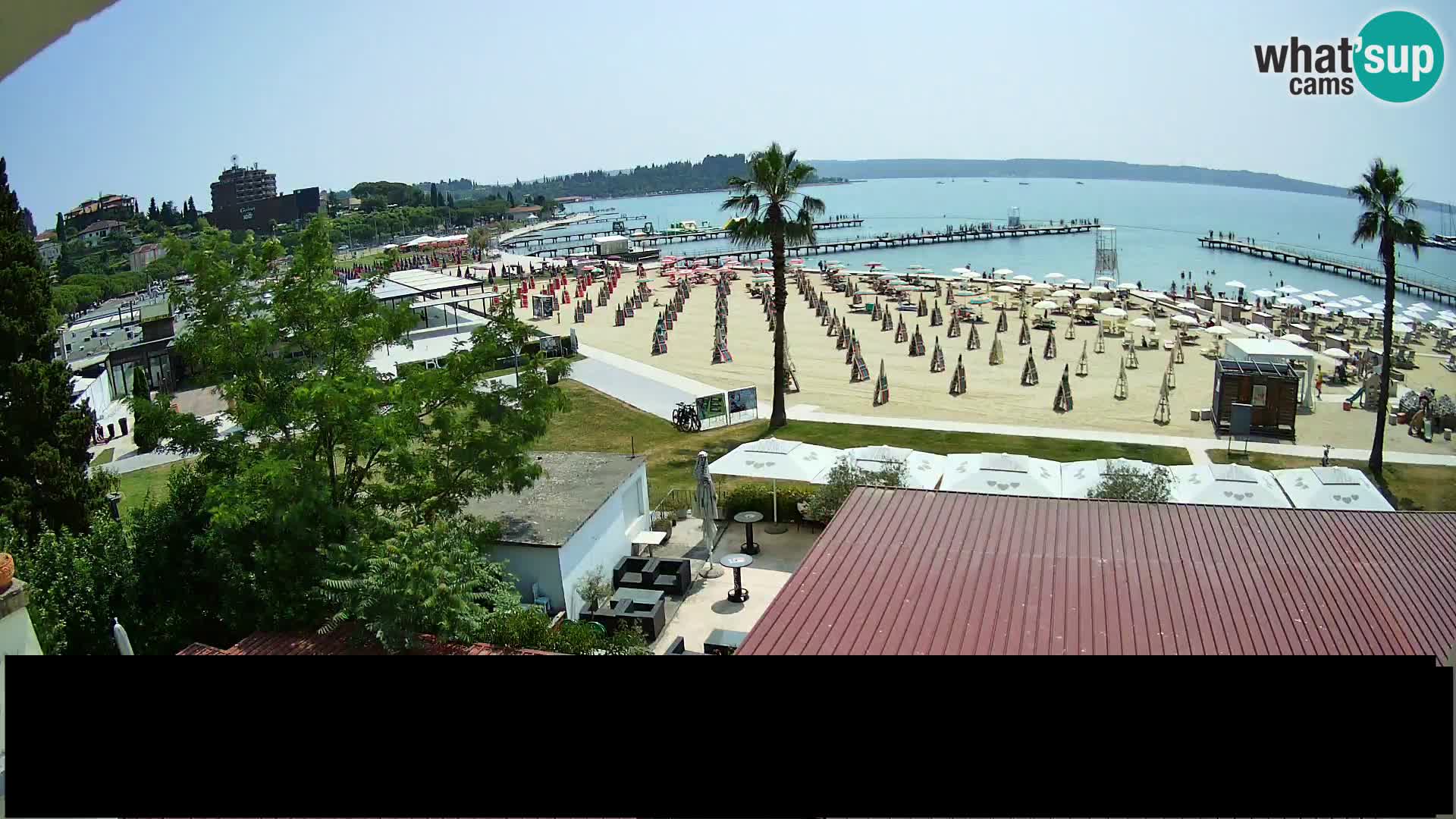 Webcam Live Spiaggia di Portorose