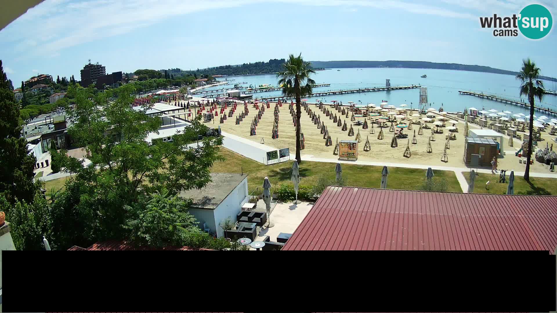 Web Kamera Plaža u Portorožu