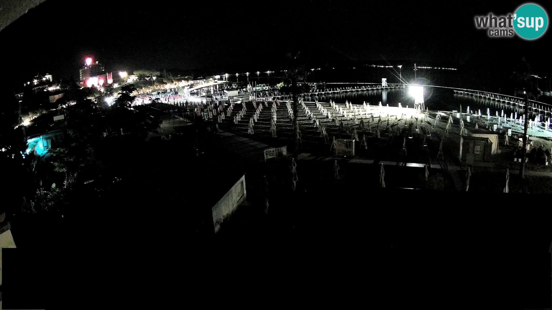 Webcam Live Spiaggia di Portorose