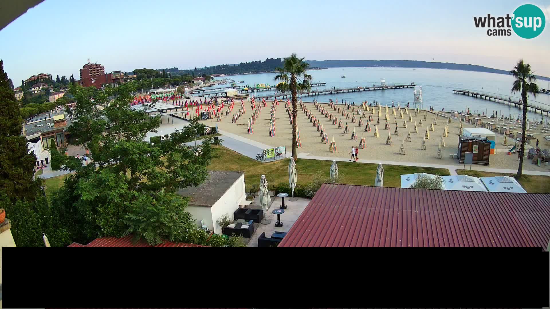 Livecam Portorož beach