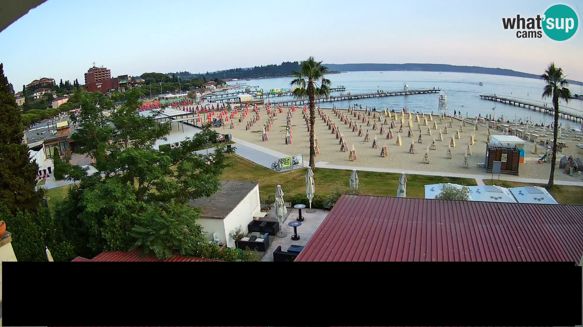 Livecam Portorož beach