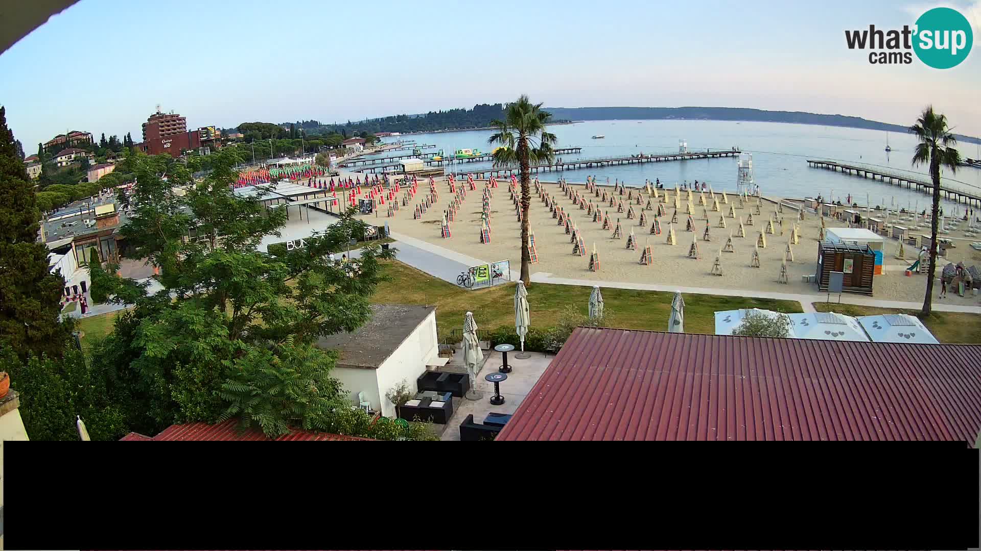 Webcam live Beach in Portorož