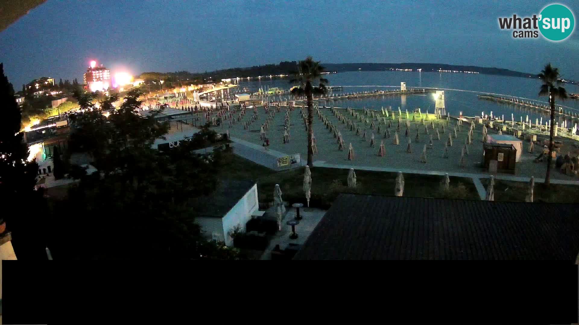 Spletna kamera plaža Portorož