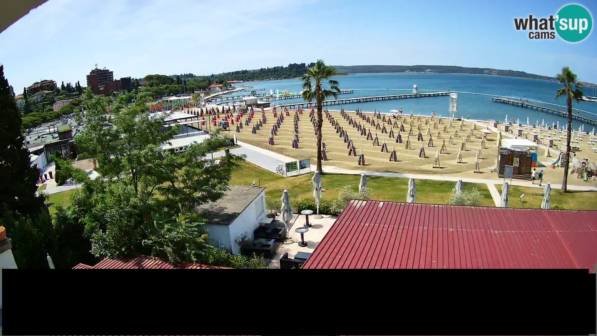 Portorož Stand webcam