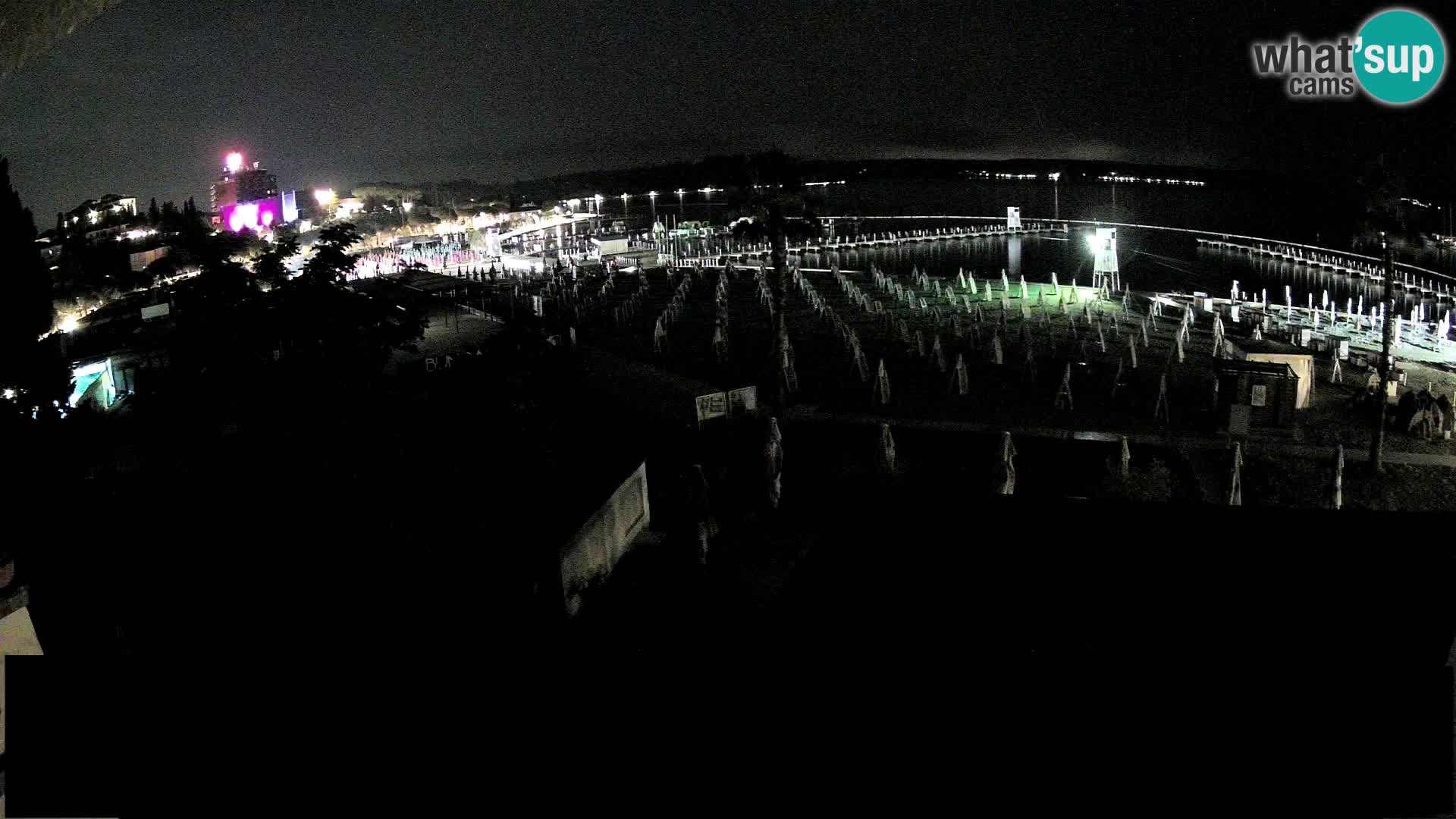 Webcam Live Playa de Portorož